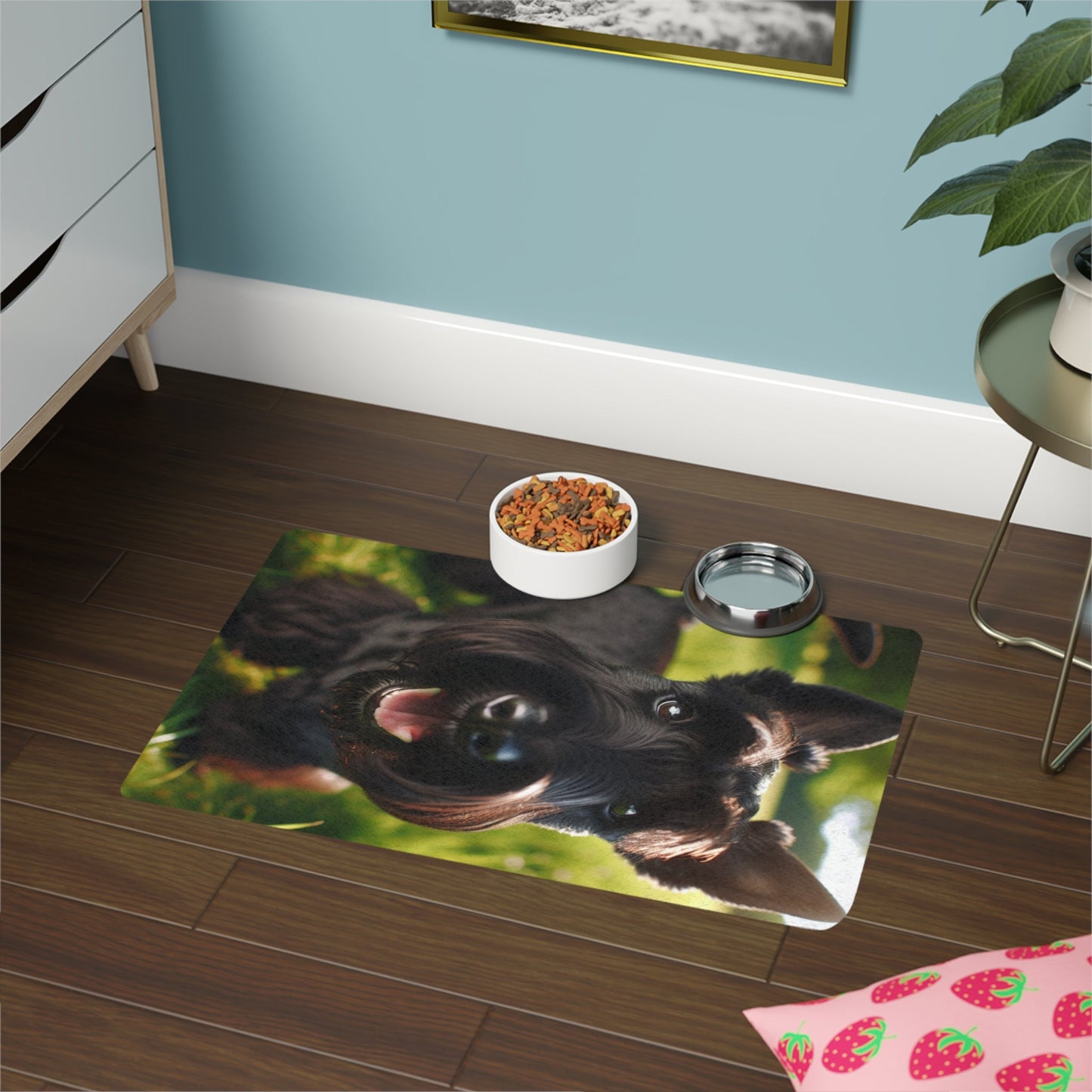 Non-Slip Pet Food Mat – Waterproof Feeding Mat for Dogs