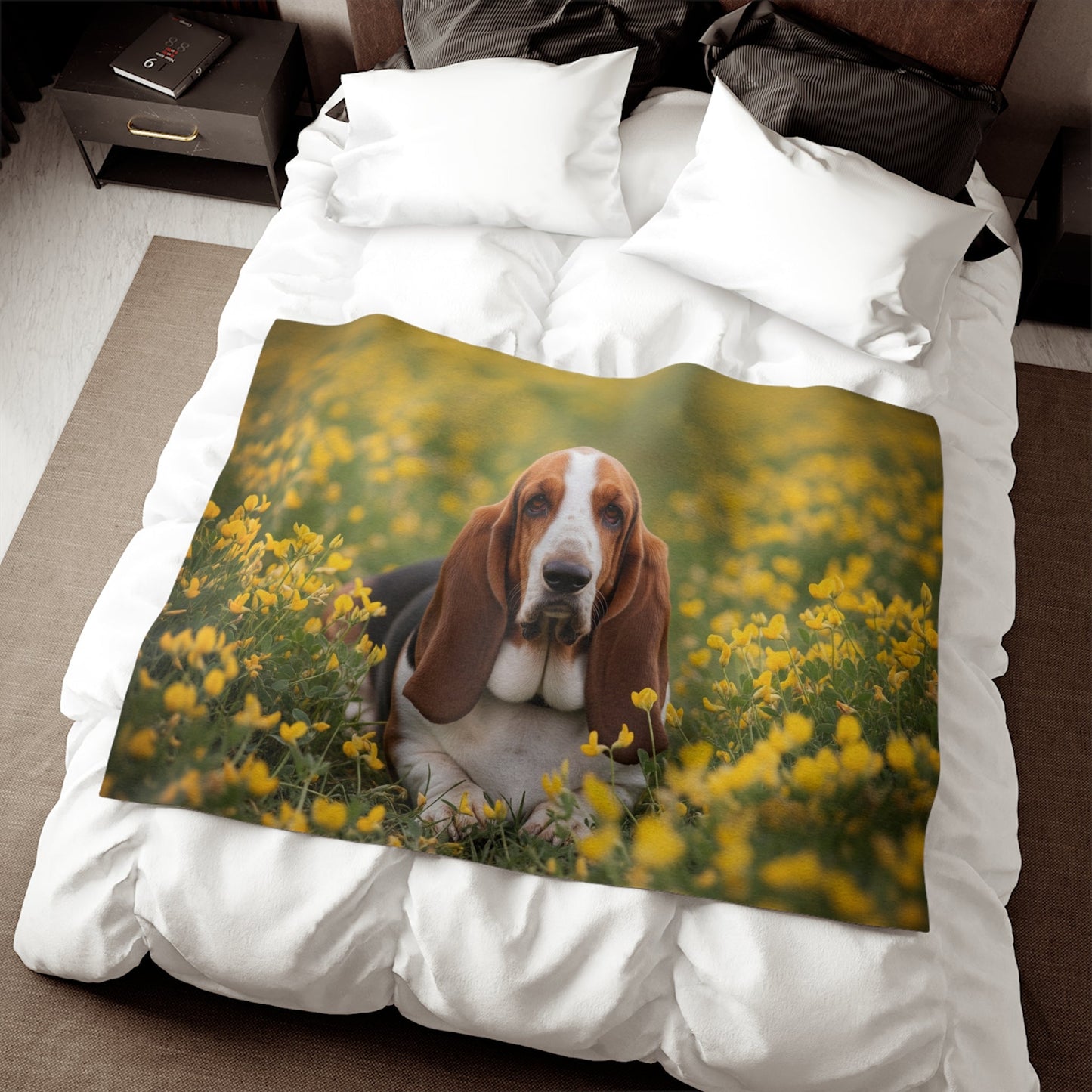 Sweatshirt Blanket – Plush Fleece Throw, 2 Size Options