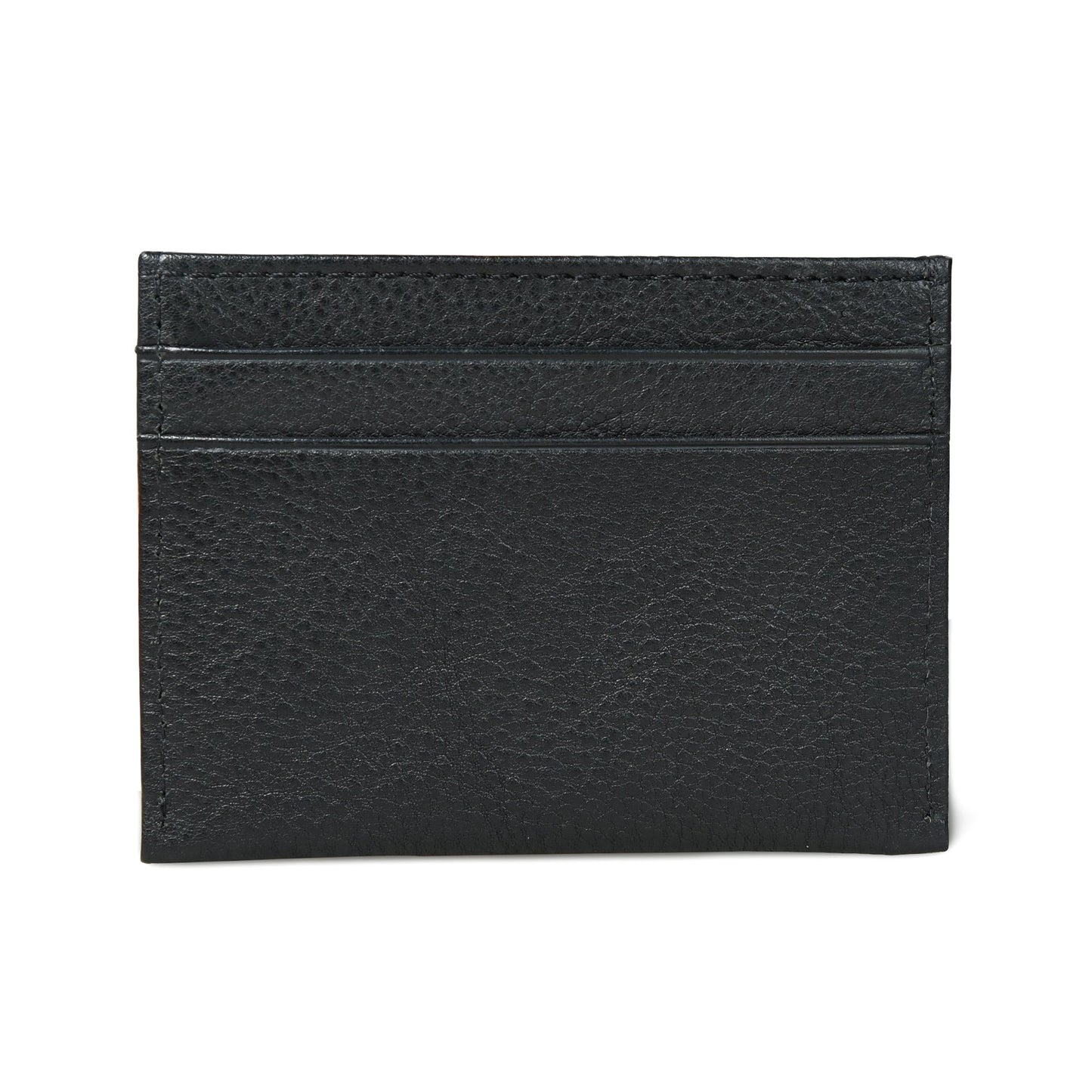 Minimalistisches Kartenetui in Schwarz