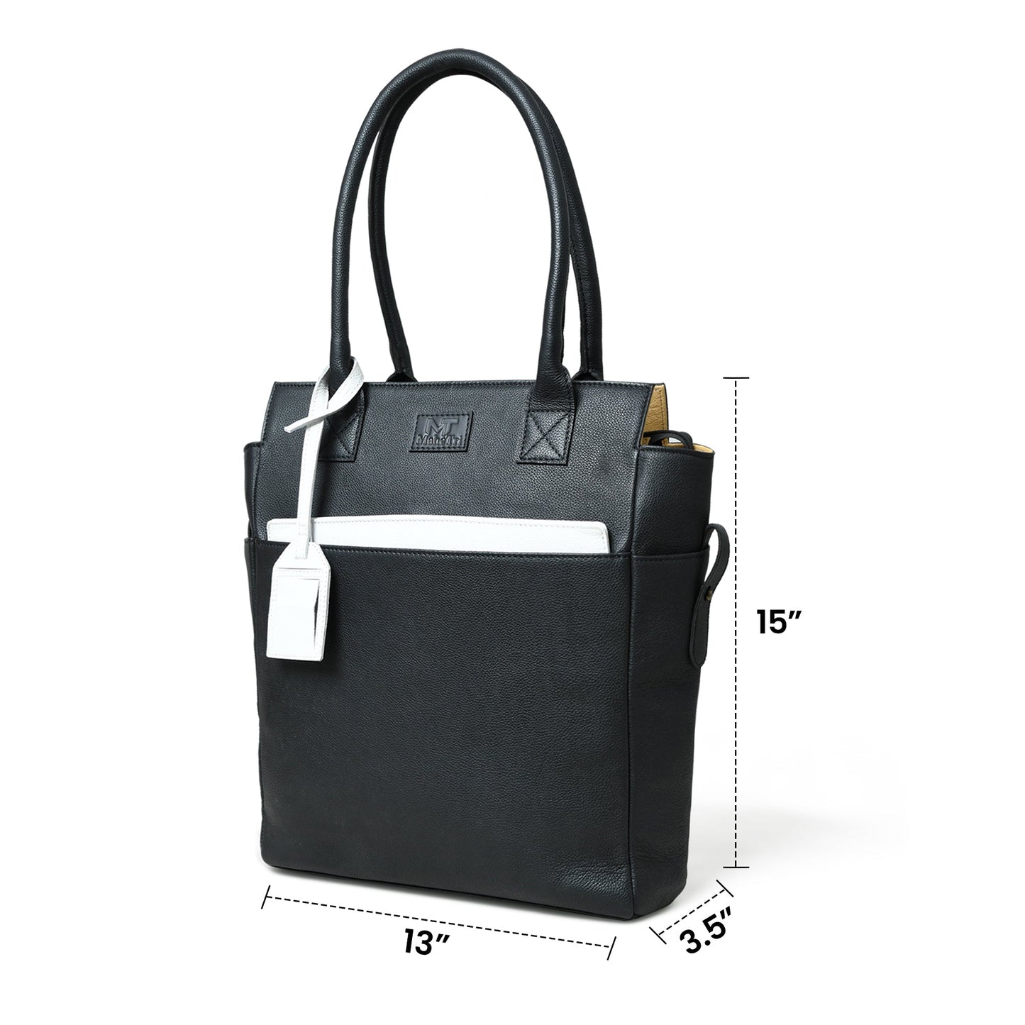 Mitternachts-Eleganz Noir Shopper-Tasche