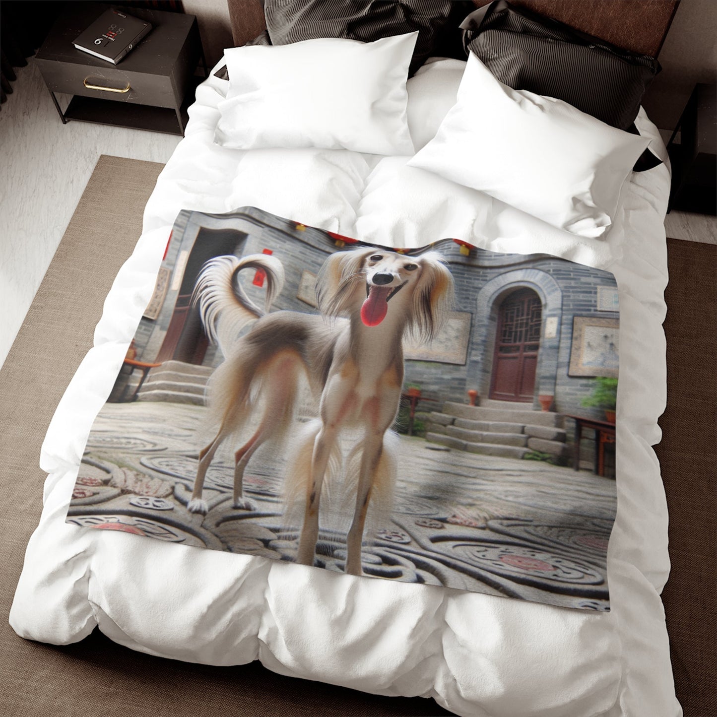 Sweatshirt Blanket – Plush Fleece Throw, 2 Size Options