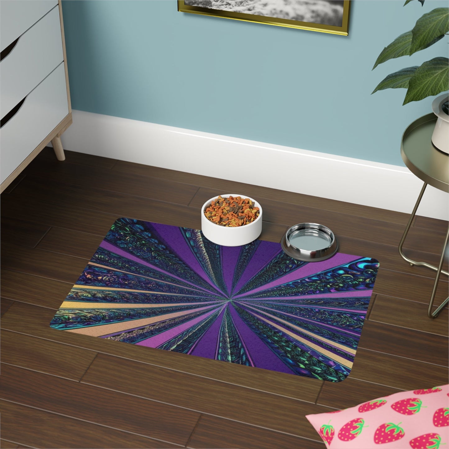 Non-Slip Pet Food Mat – Waterproof Feeding Mat for Dogs