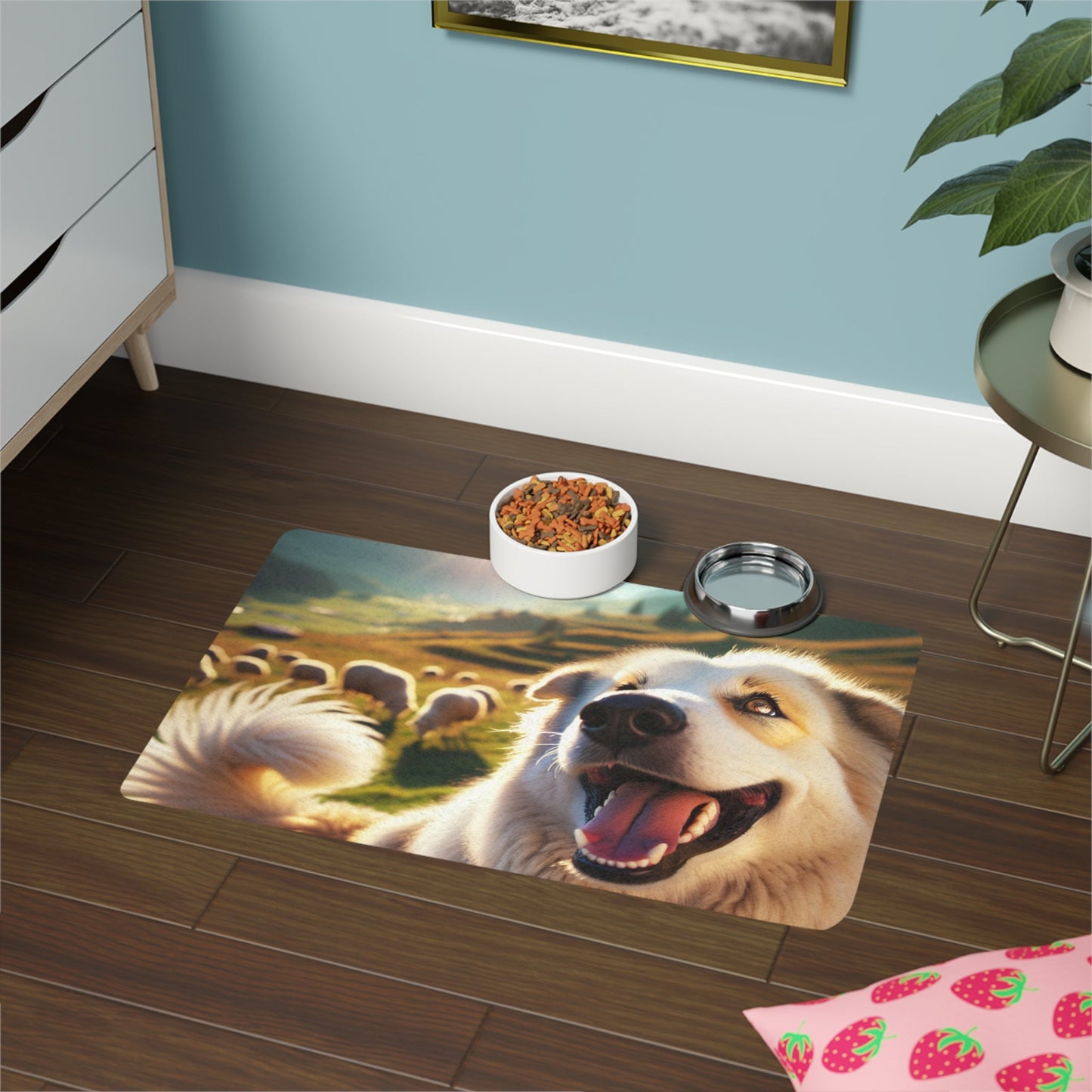 Non-Slip Pet Food Mat – Waterproof Feeding Mat for Dogs