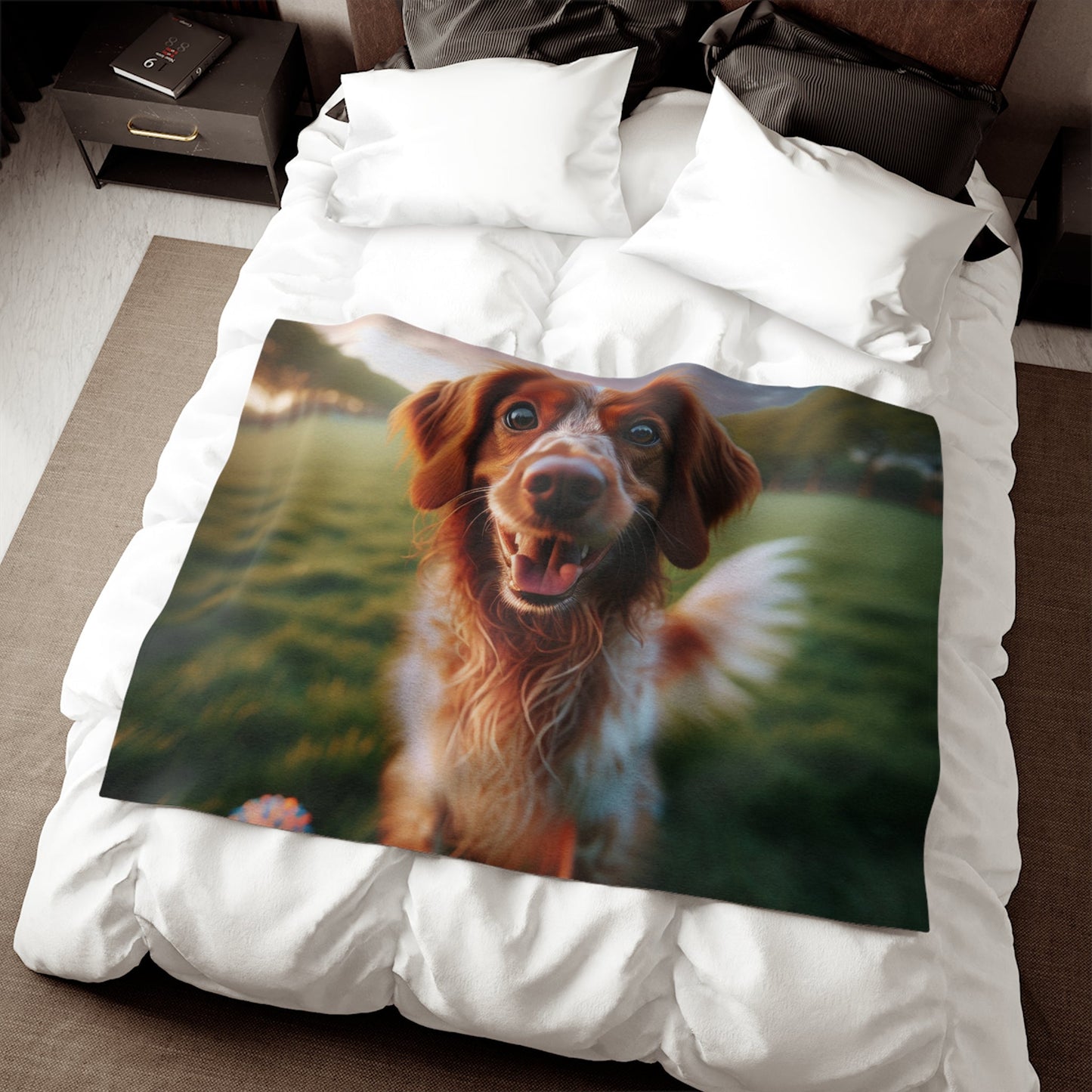 Sweatshirt Blanket – Plush Fleece Throw, 2 Size Options