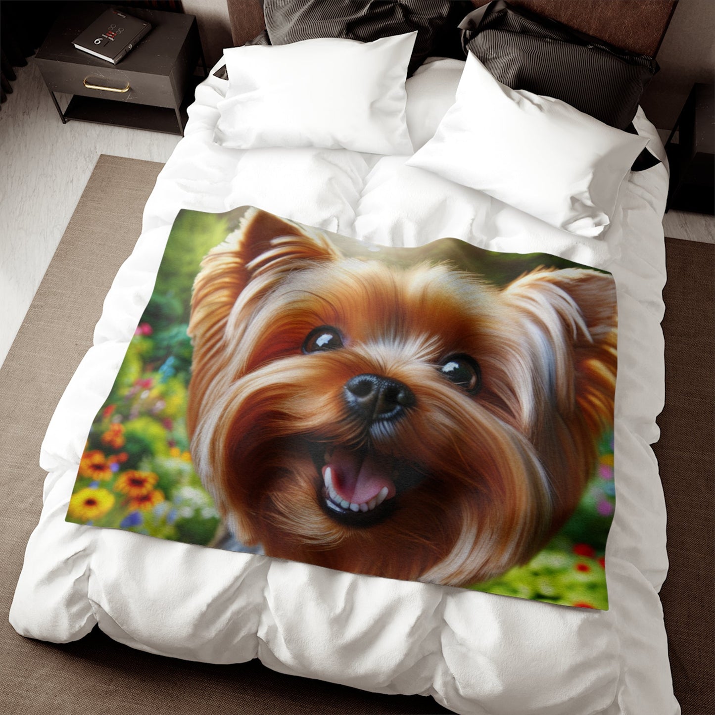 Sweatshirt Blanket – Plush Fleece Throw, 2 Size Options
