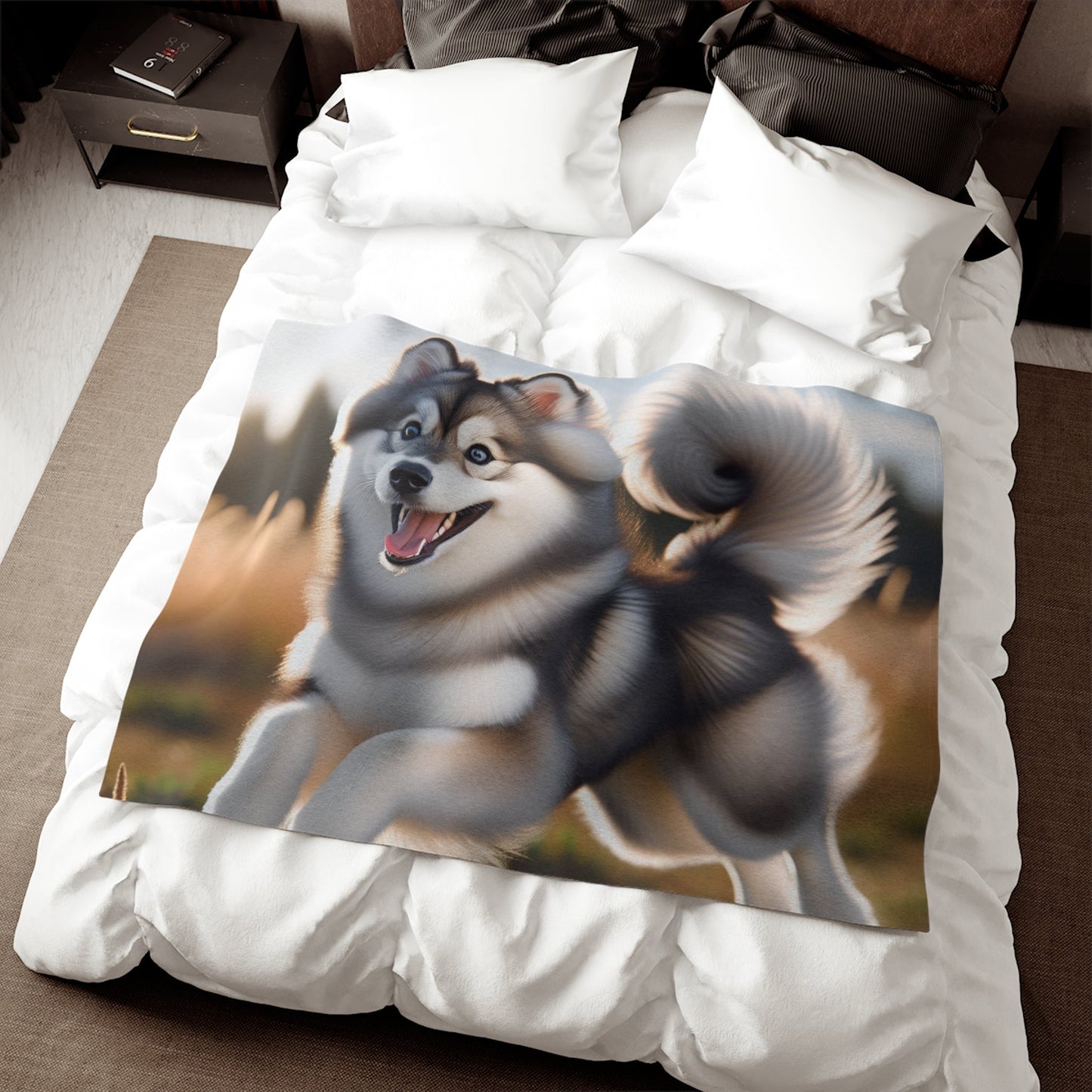 Sweatshirt Blanket – Plush Fleece Throw, 2 Size Options