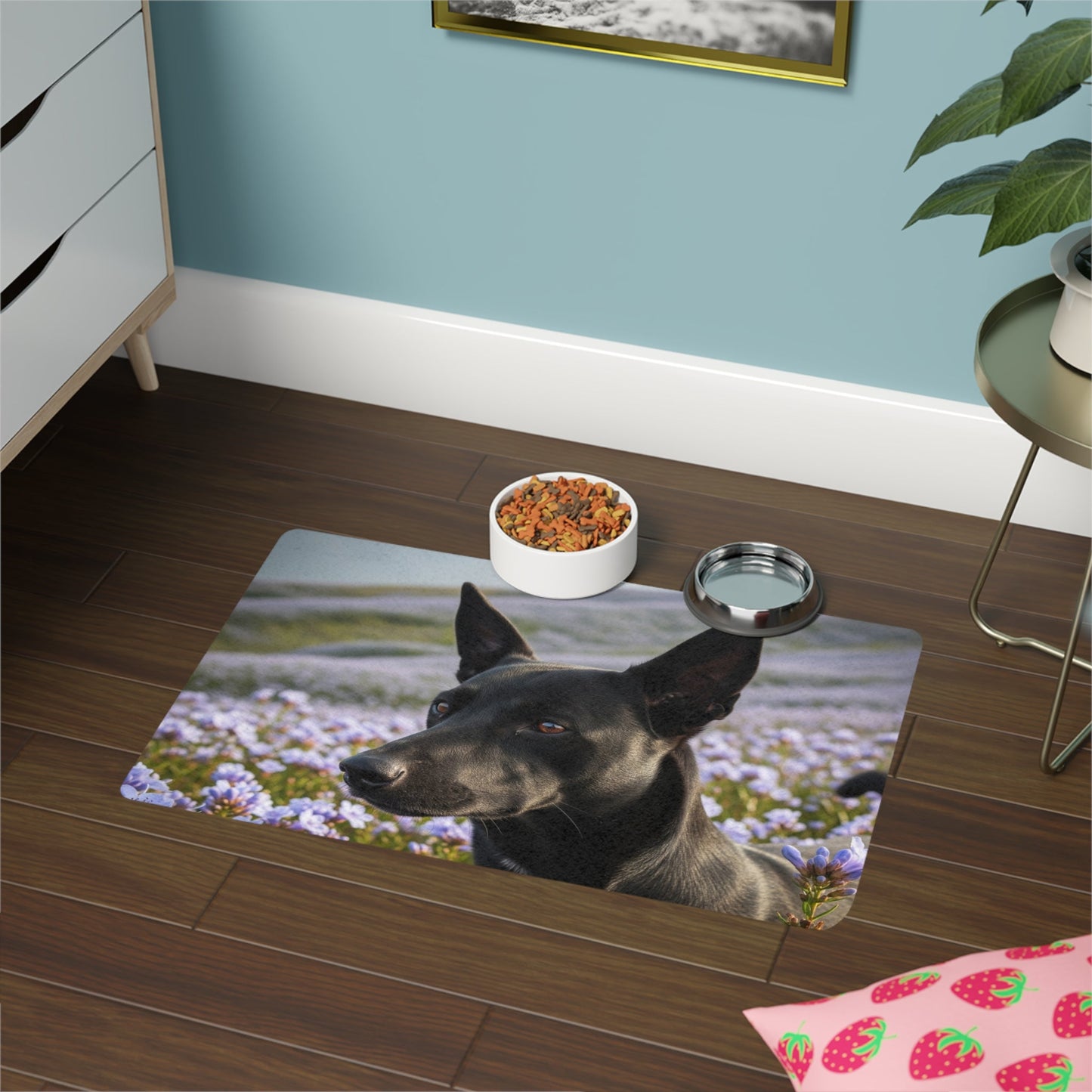 Non-Slip Pet Food Mat – Waterproof Feeding Mat for Dogs