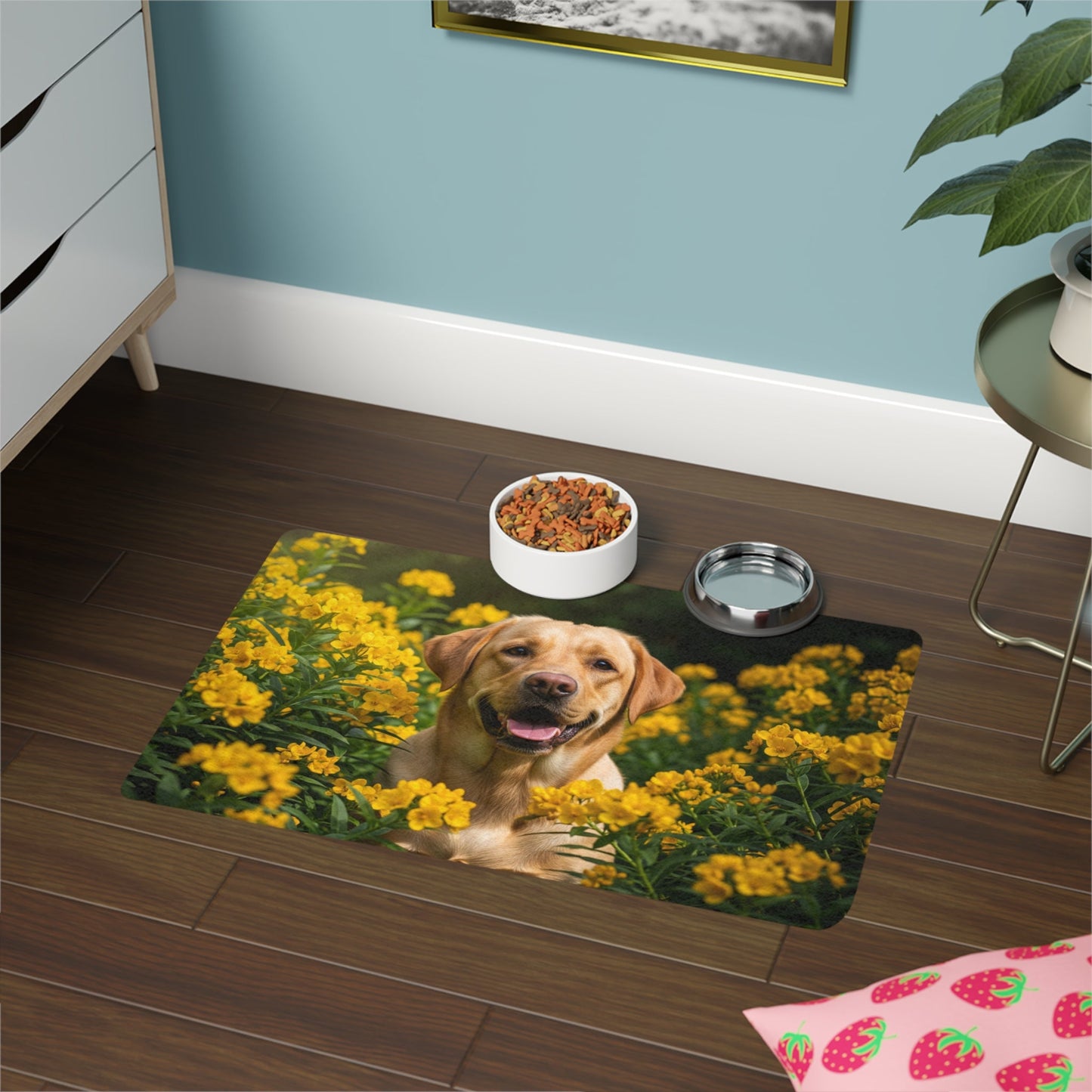 Non-Slip Pet Food Mat – Waterproof Feeding Mat for Dogs