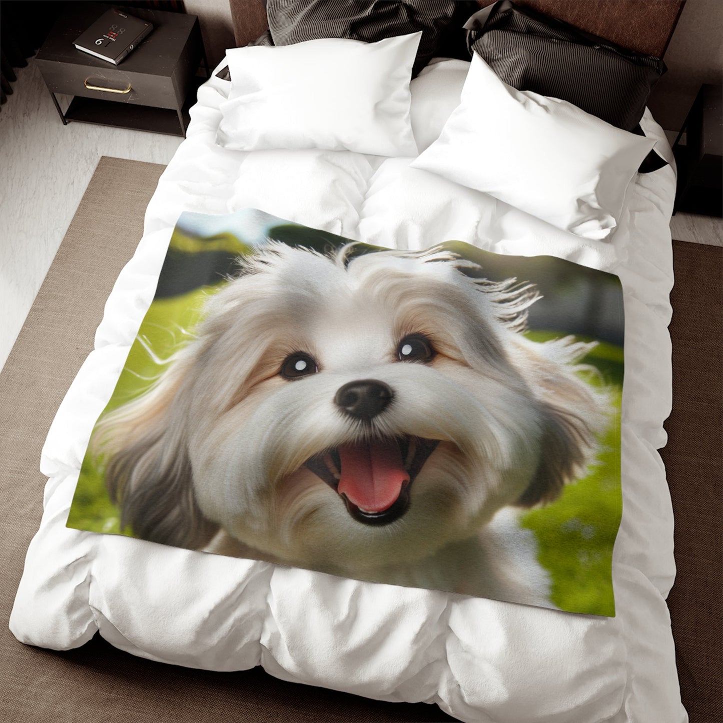 Sweatshirt Blanket – Plush Fleece Throw, 2 Size Options