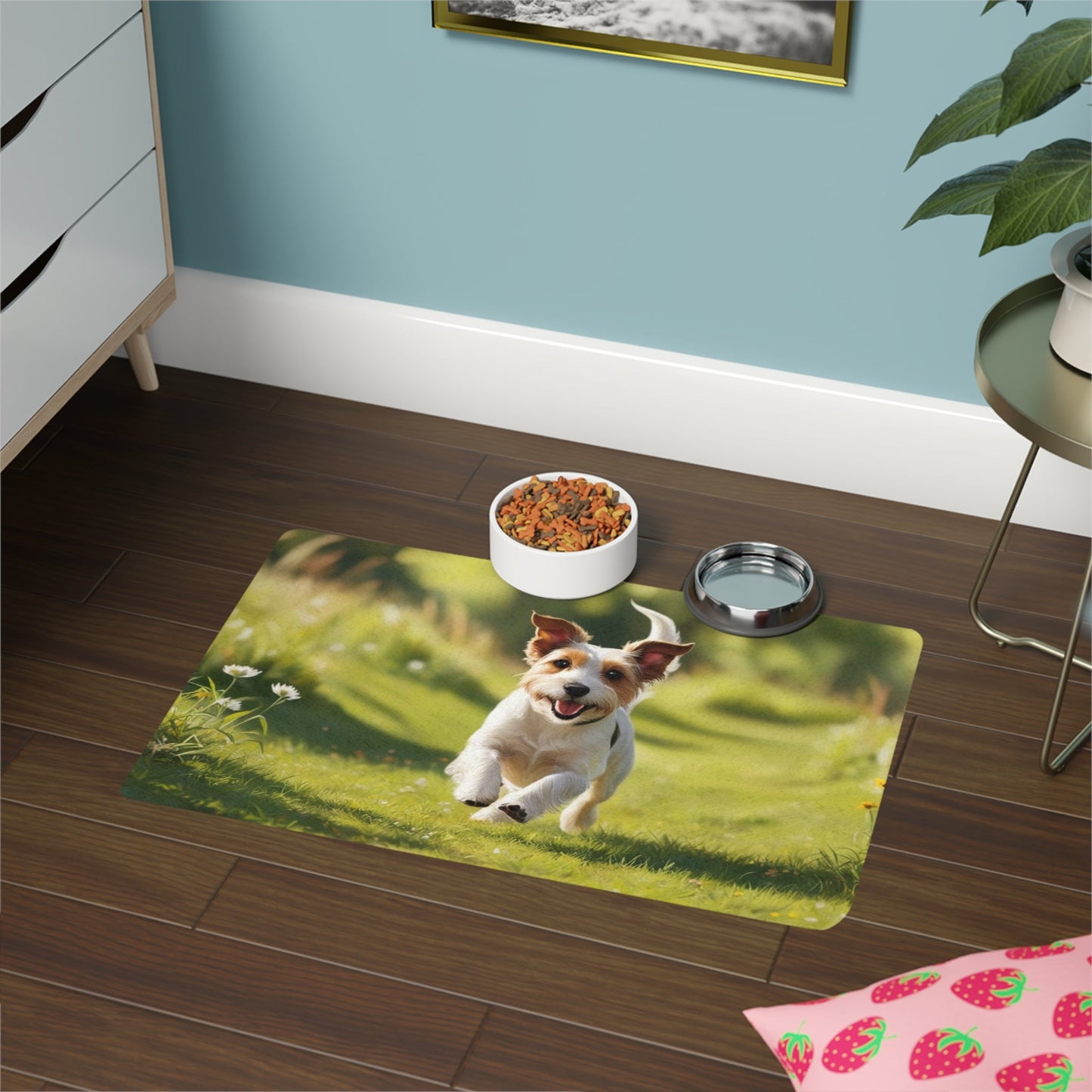 Non-Slip Pet Food Mat – Waterproof Feeding Mat for Dogs