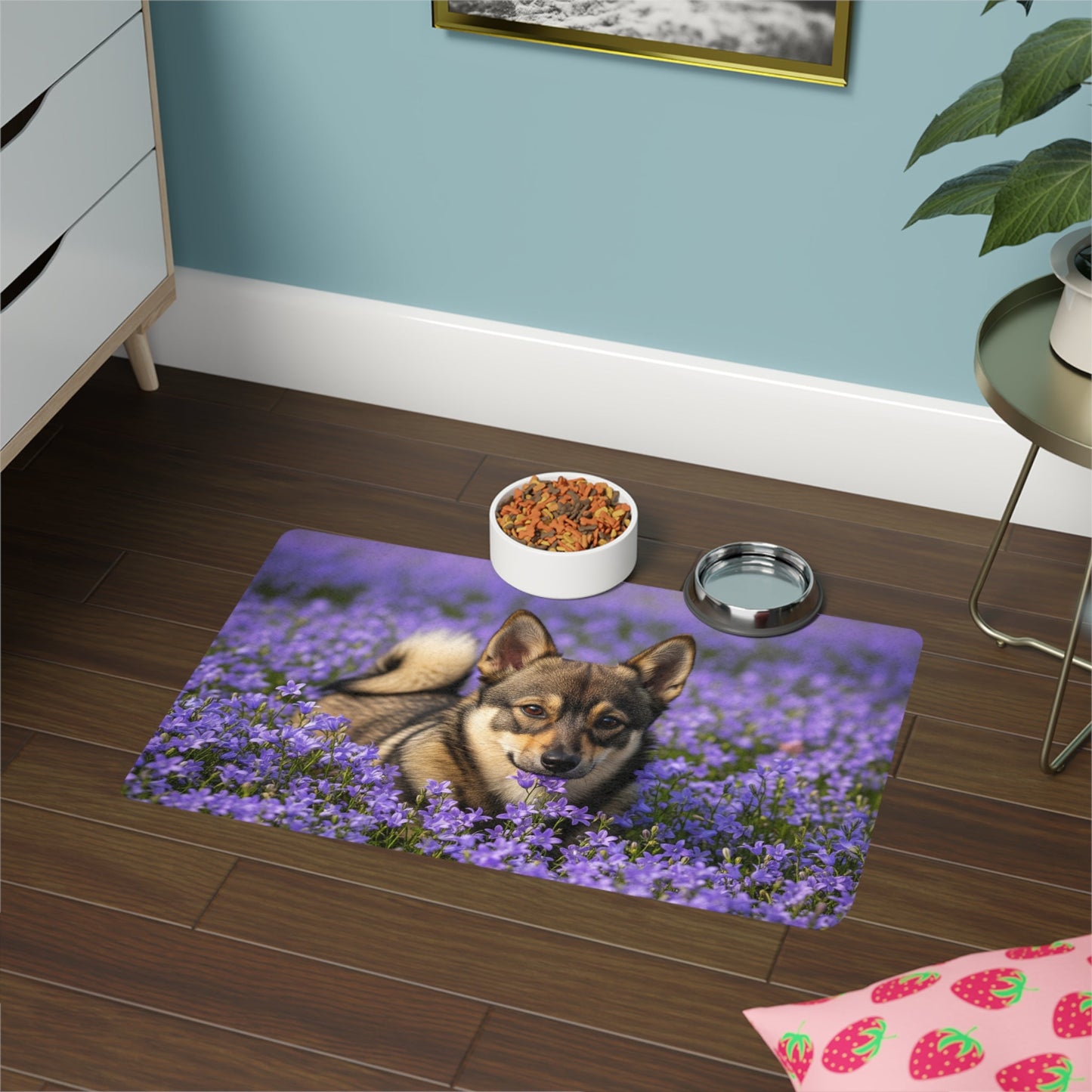 Non-Slip Pet Food Mat – Waterproof Feeding Mat for Dogs