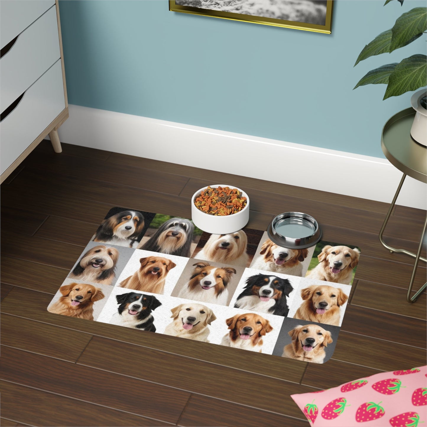 Non-Slip Pet Food Mat – Waterproof Feeding Mat for Dogs
