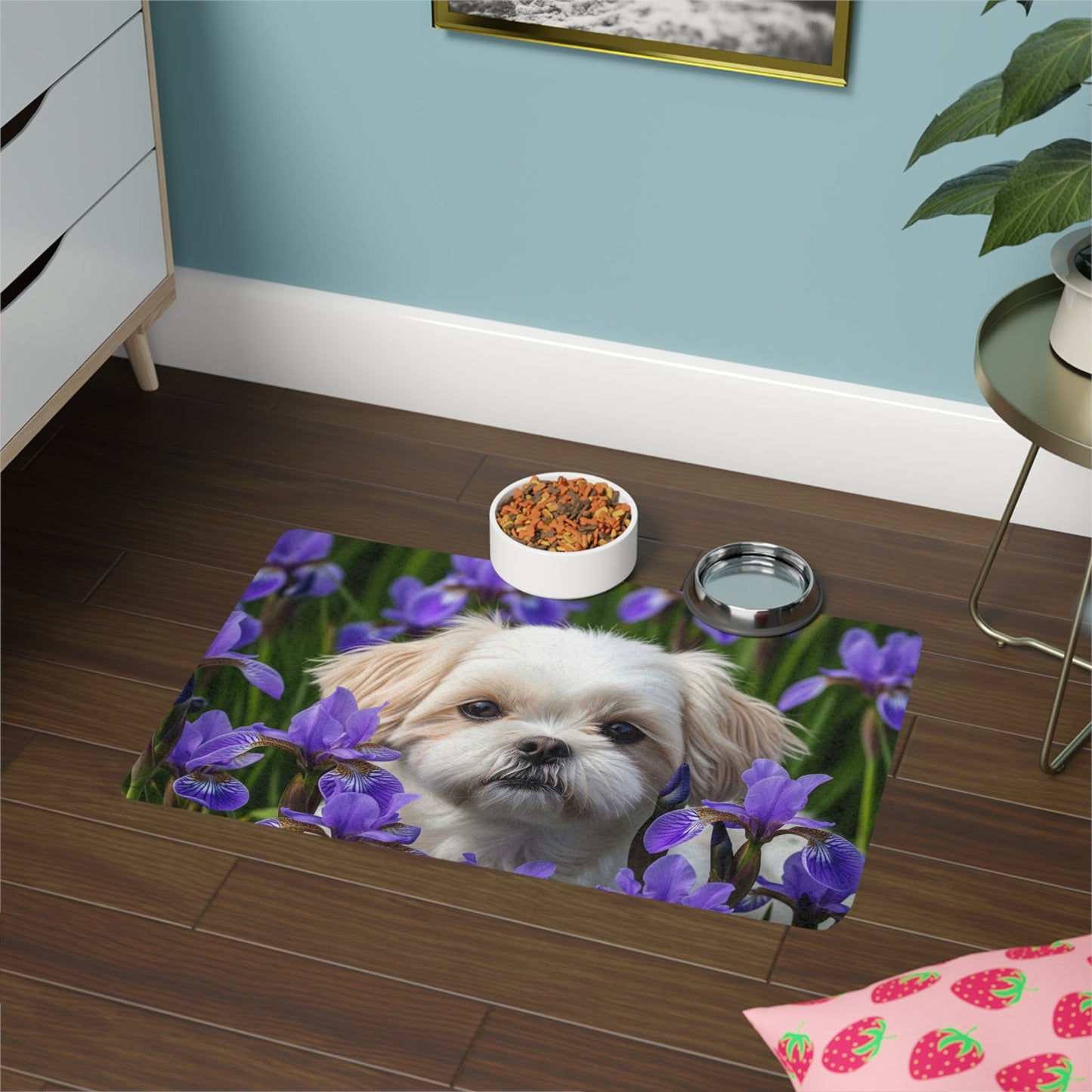 Rutschfeste Haustier-Futtermatte – wasserdichte Futtermatte für Hunde