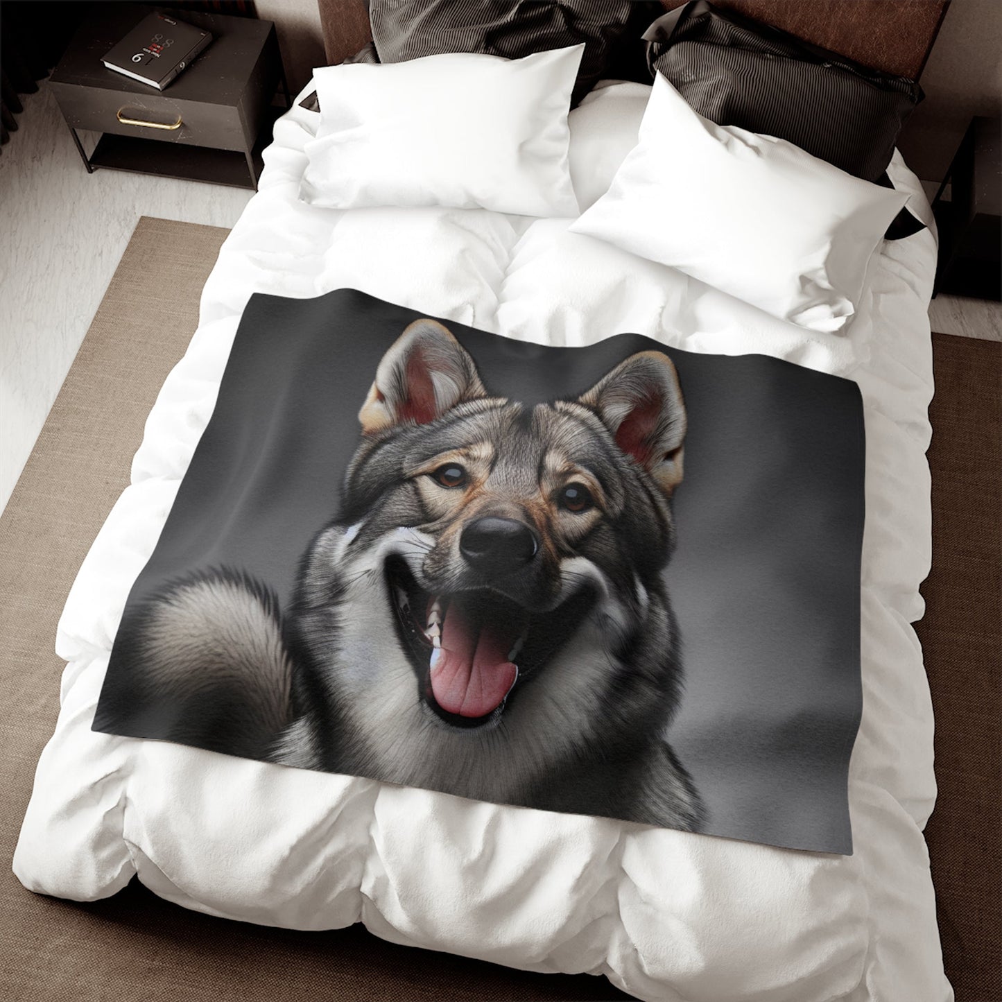 Sweatshirt Blanket – Plush Fleece Throw, 2 Size Options