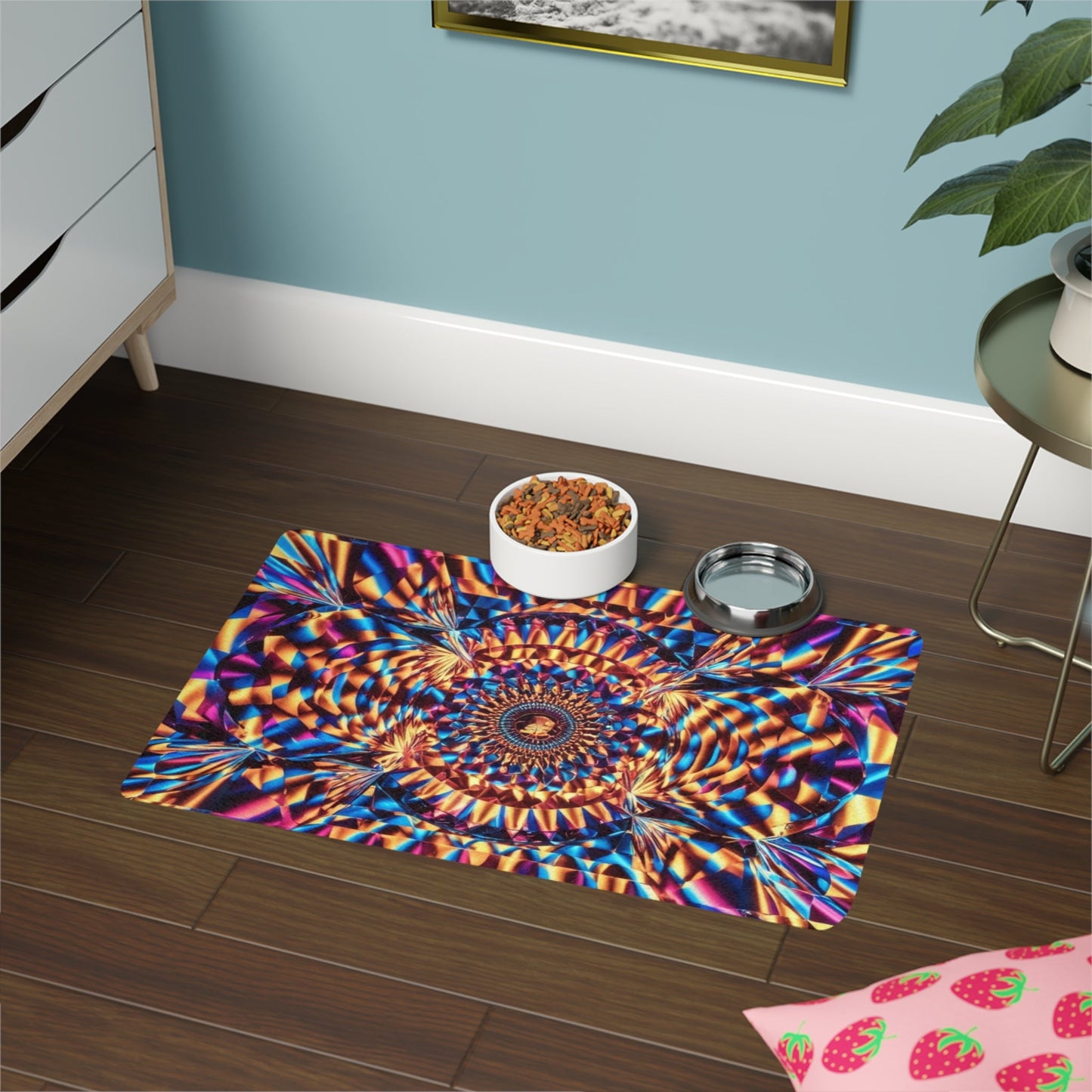 Non-Slip Pet Food Mat – Waterproof Feeding Mat for Dogs