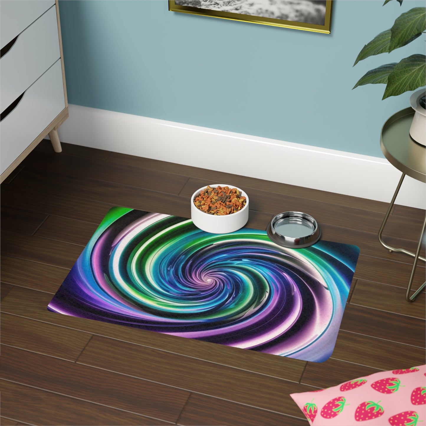 Non-Slip Pet Food Mat – Waterproof Feeding Mat for Dogs