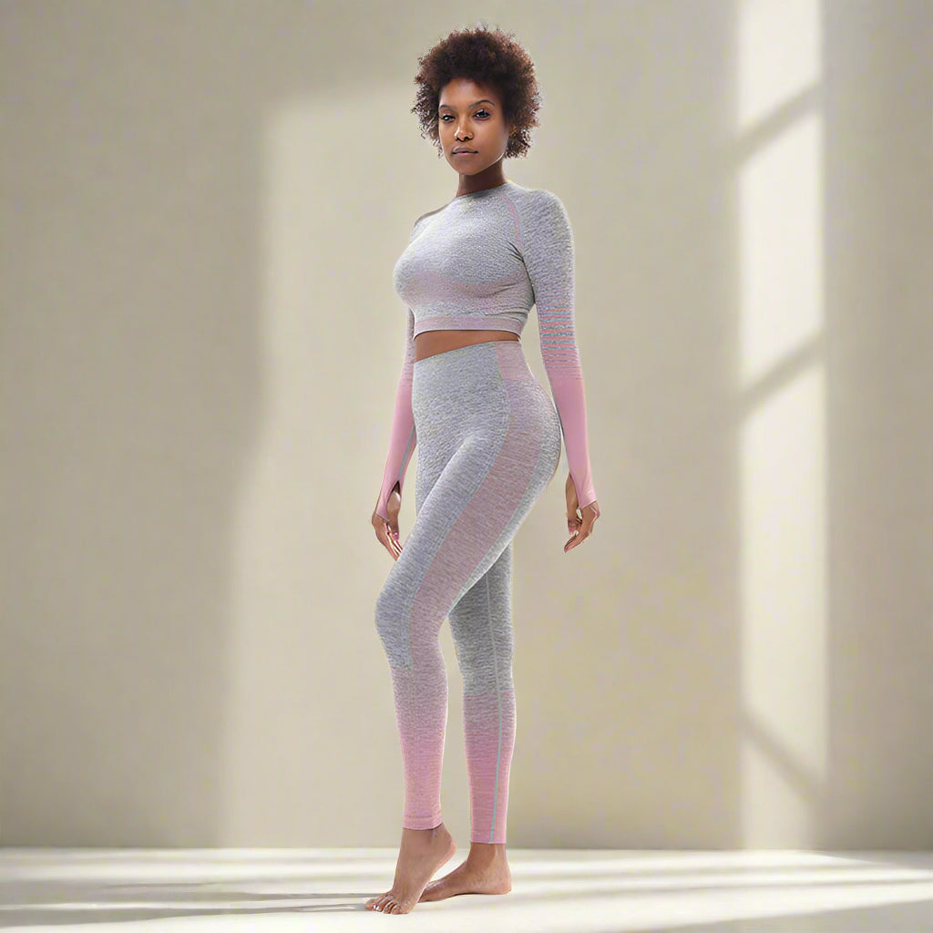 🧘♀️ Tight-Fitting Butt-Lifting Seamless Yoga Set