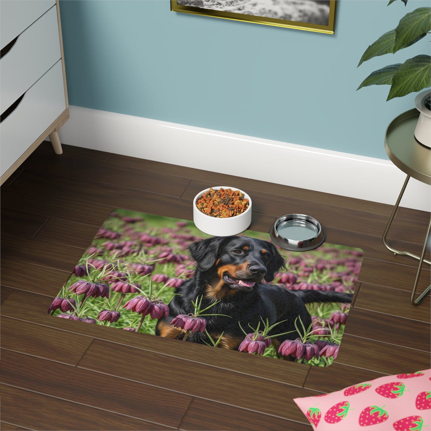 Non-Slip Pet Food Mat – Waterproof Feeding Mat for Dogs