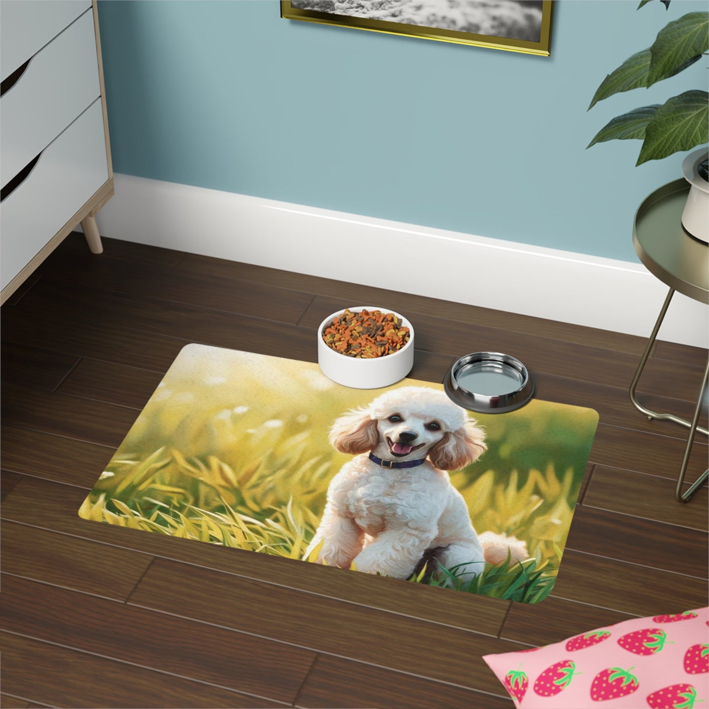 Non-Slip Pet Food Mat – Waterproof Feeding Mat for Dogs