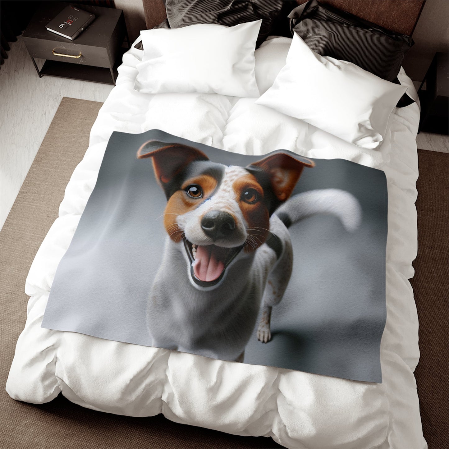 Sweatshirt Blanket – Plush Fleece Throw, 2 Size Options
