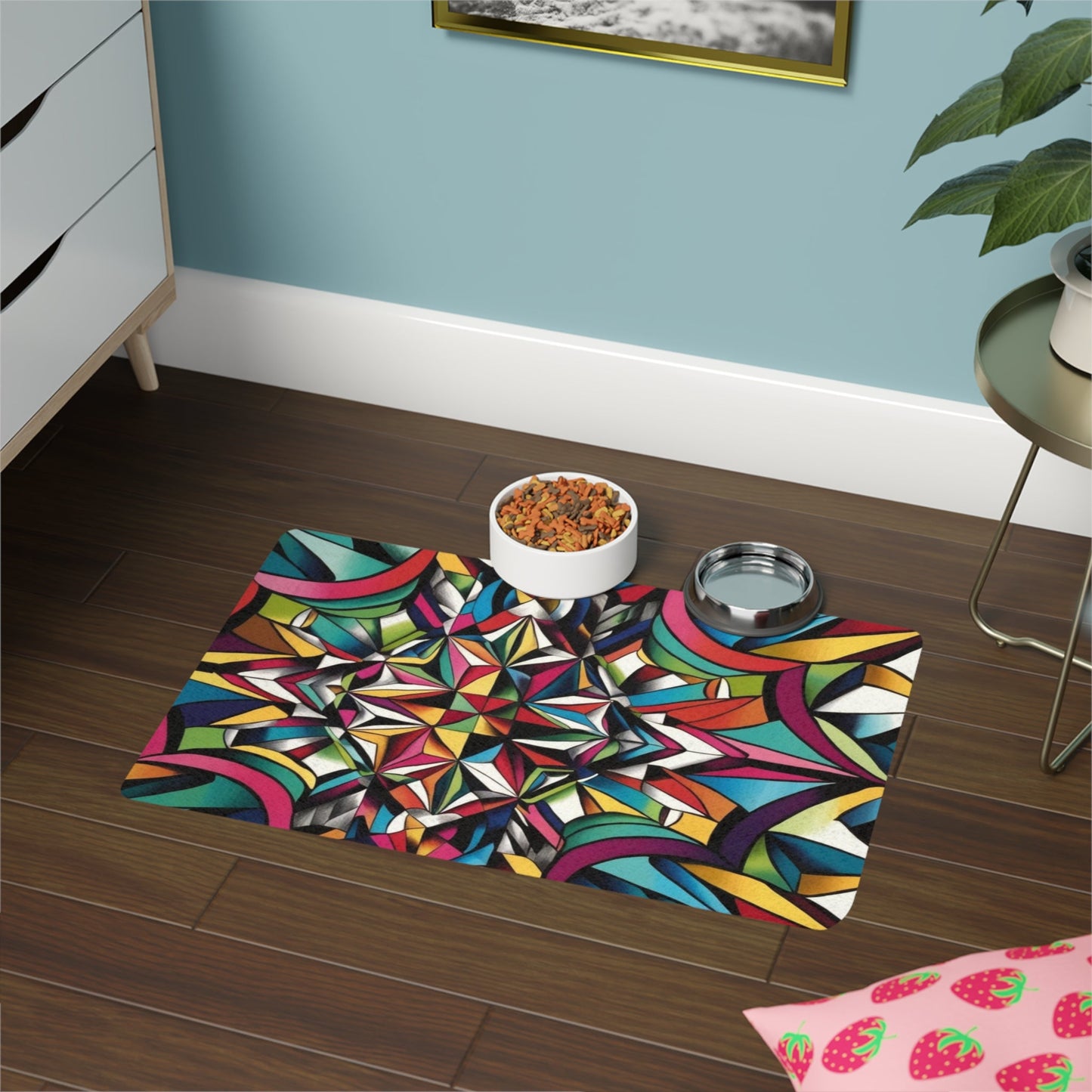 Non-Slip Pet Food Mat – Waterproof Feeding Mat for Dogs