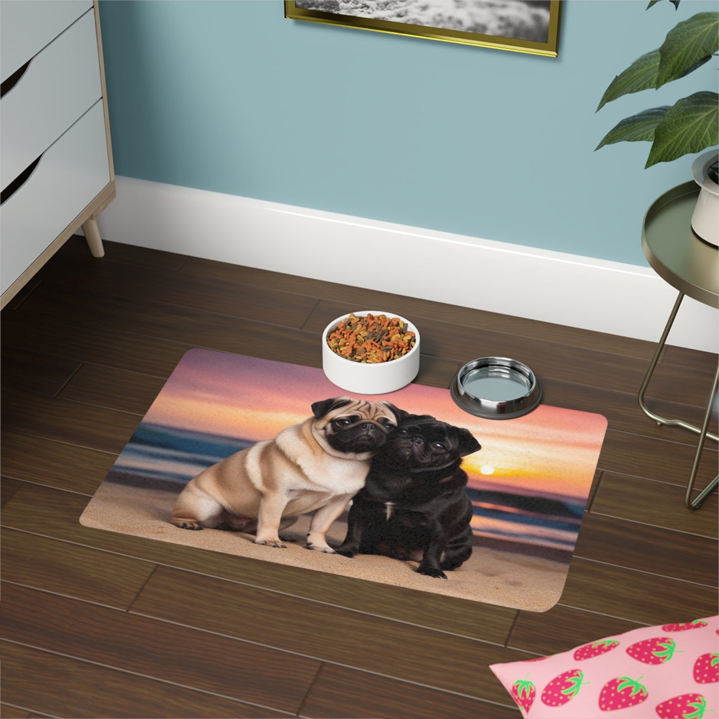 Non-Slip Pet Food Mat – Waterproof Feeding Mat for Dogs