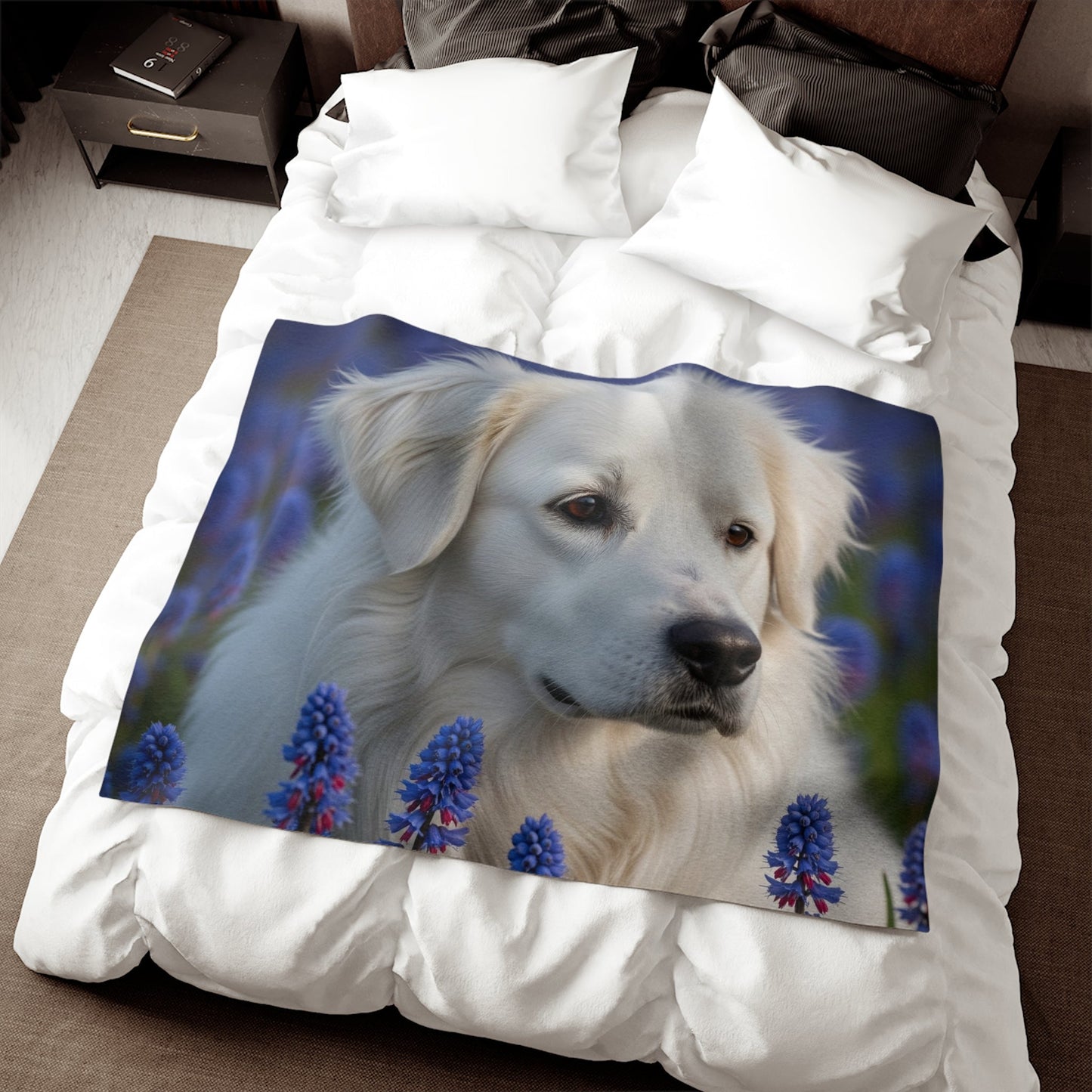 Sweatshirt Blanket – Plush Fleece Throw, 2 Size Options