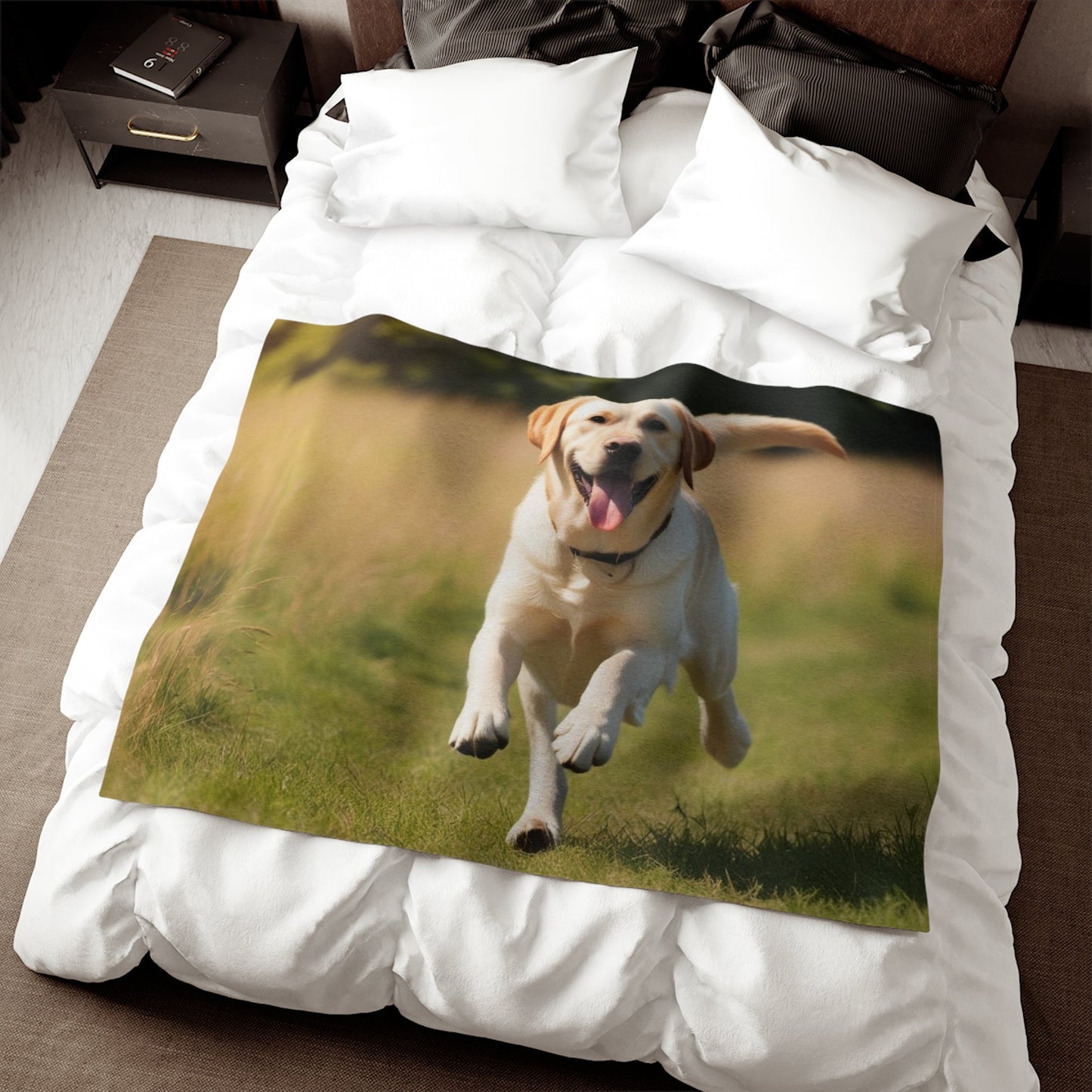 Sweatshirt Blanket – Plush Fleece Throw, 2 Size Options