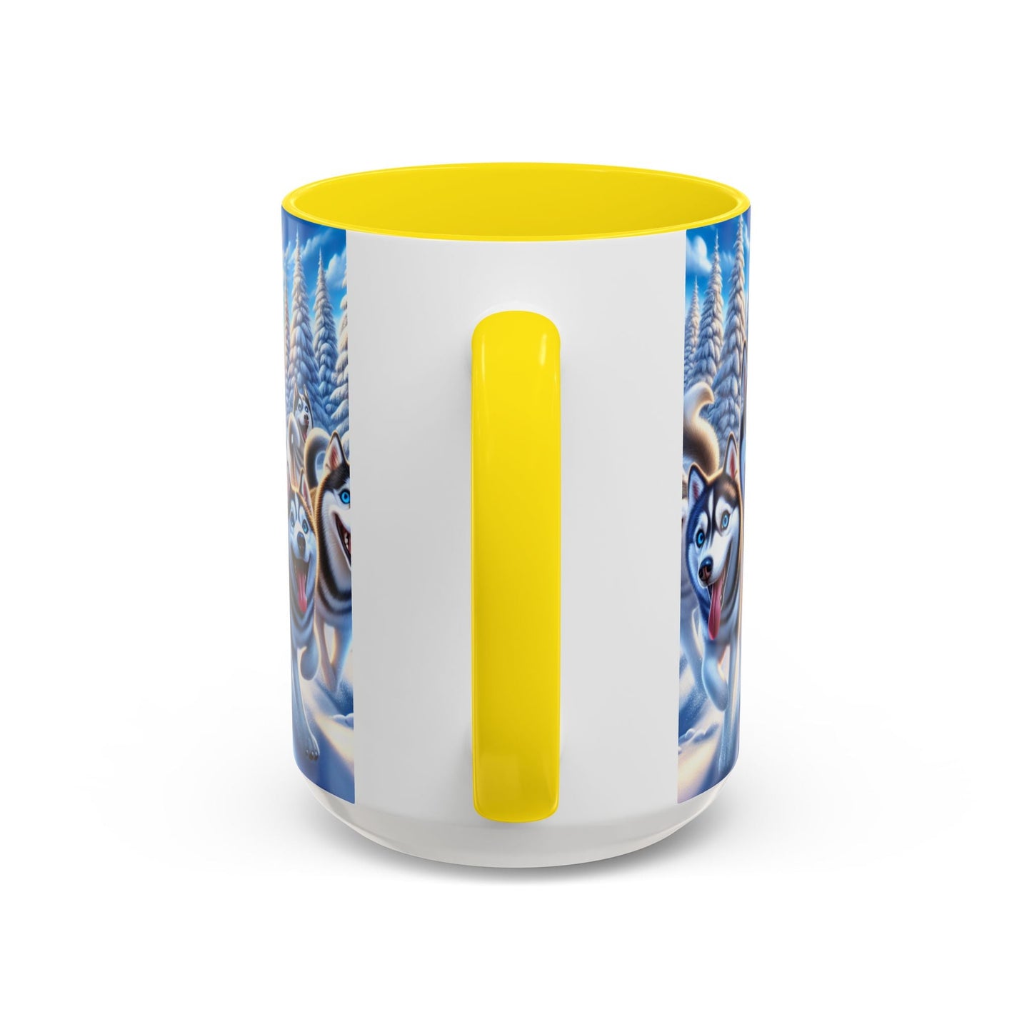 Keramiktasse mit Hunderassen-Motiv – 11 oz & 15 oz