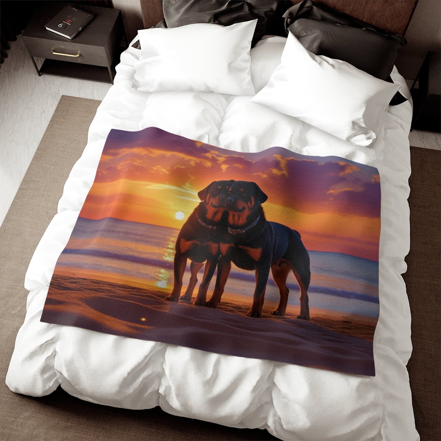 Sweatshirt Blanket – Plush Fleece Throw, 2 Size Options