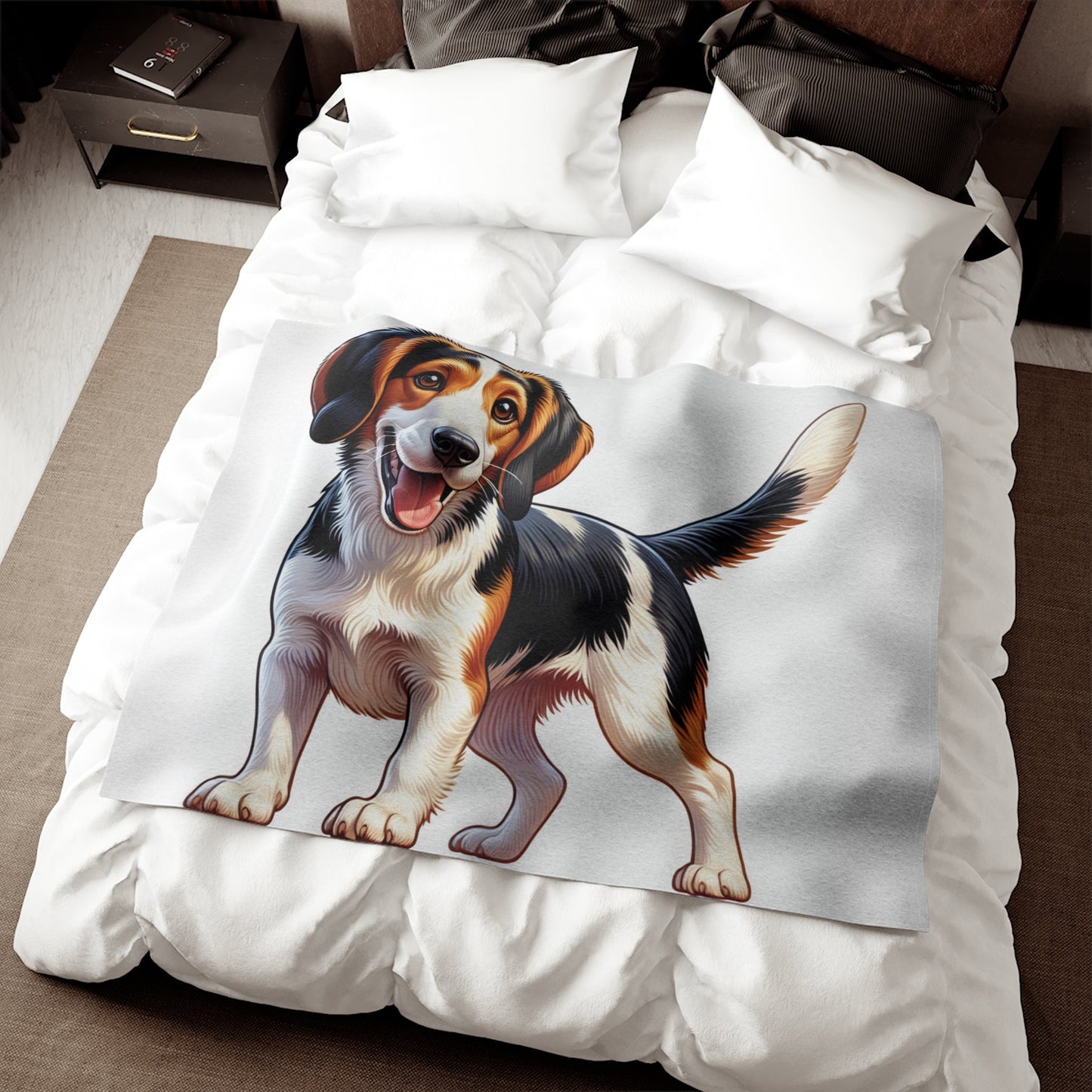 Sweatshirt Blanket – Plush Fleece Throw, 2 Size Options