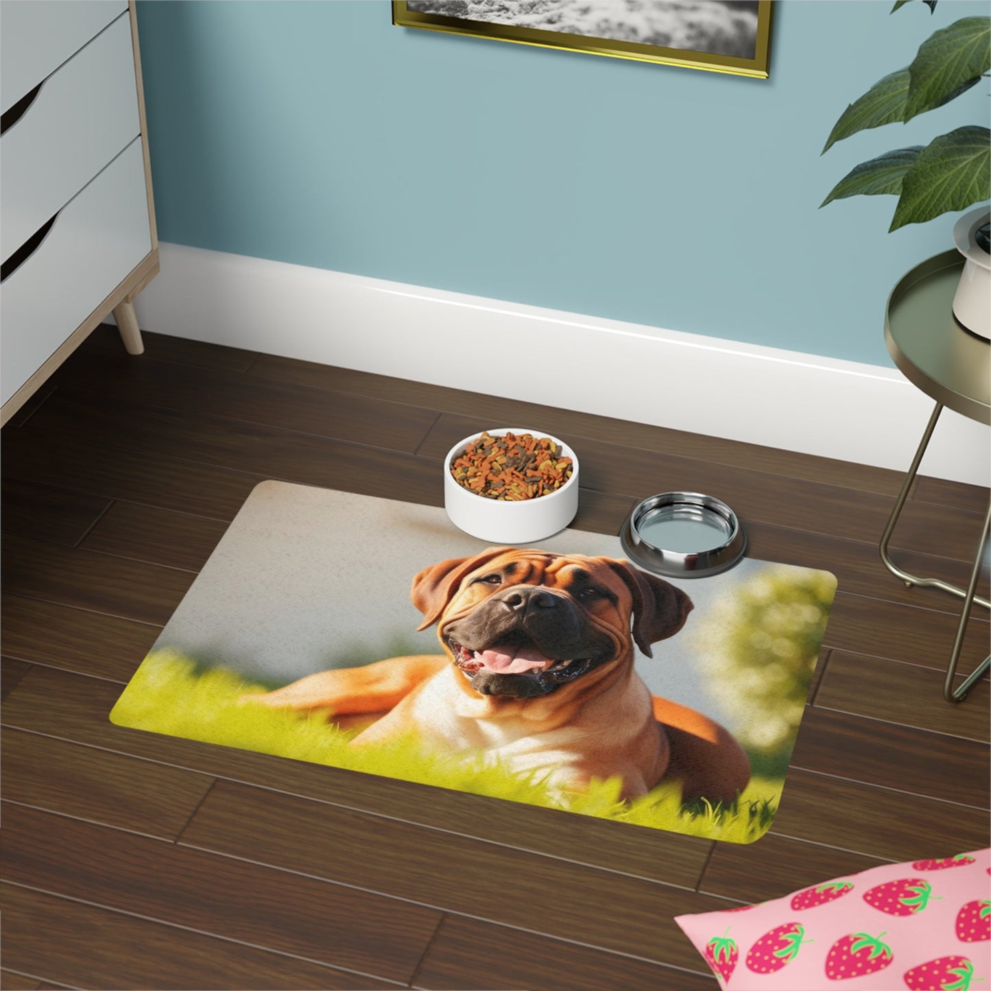 Non-Slip Pet Food Mat – Waterproof Feeding Mat for Dogs
