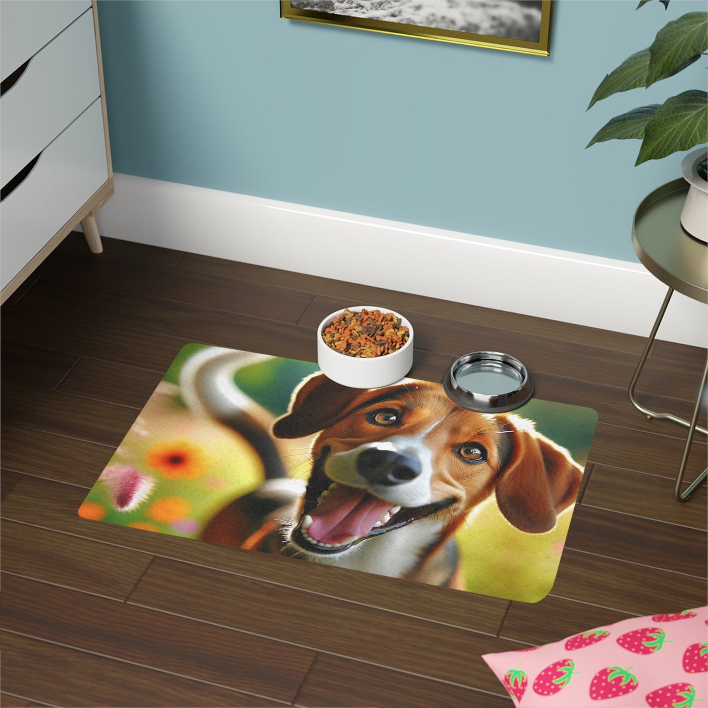 Non-Slip Pet Food Mat – Waterproof Feeding Mat for Dogs