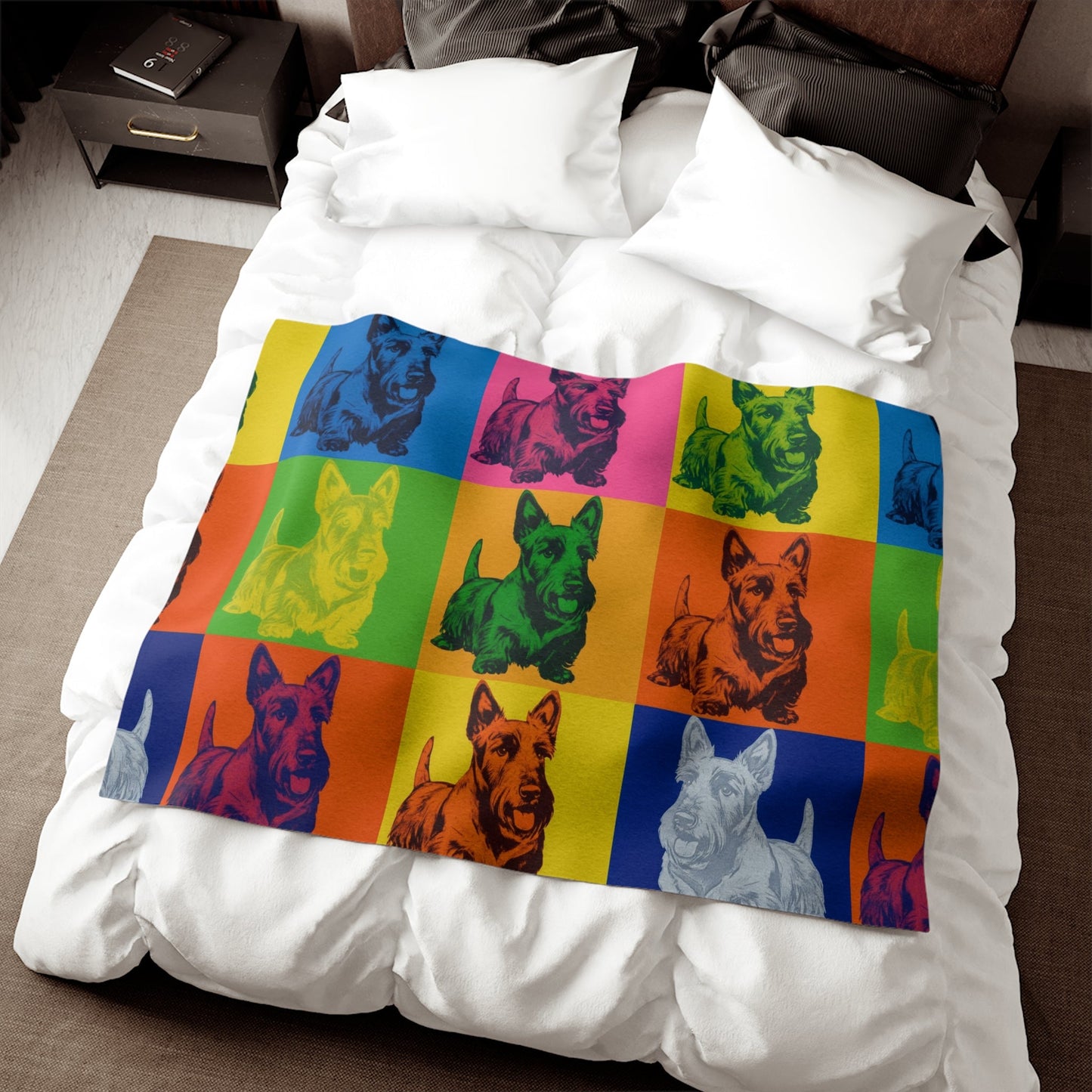 Couverture polaire – Jeté en polaire peluche, 2 options de tailles