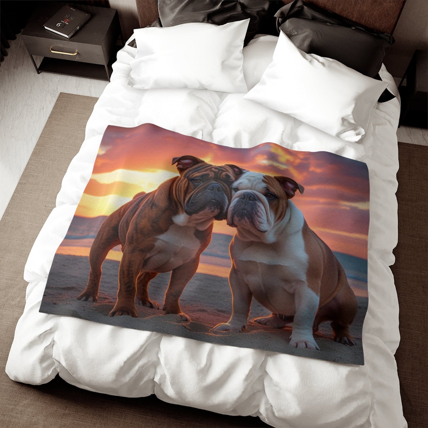 Sweatshirt Blanket – Plush Fleece Throw, 2 Size Options