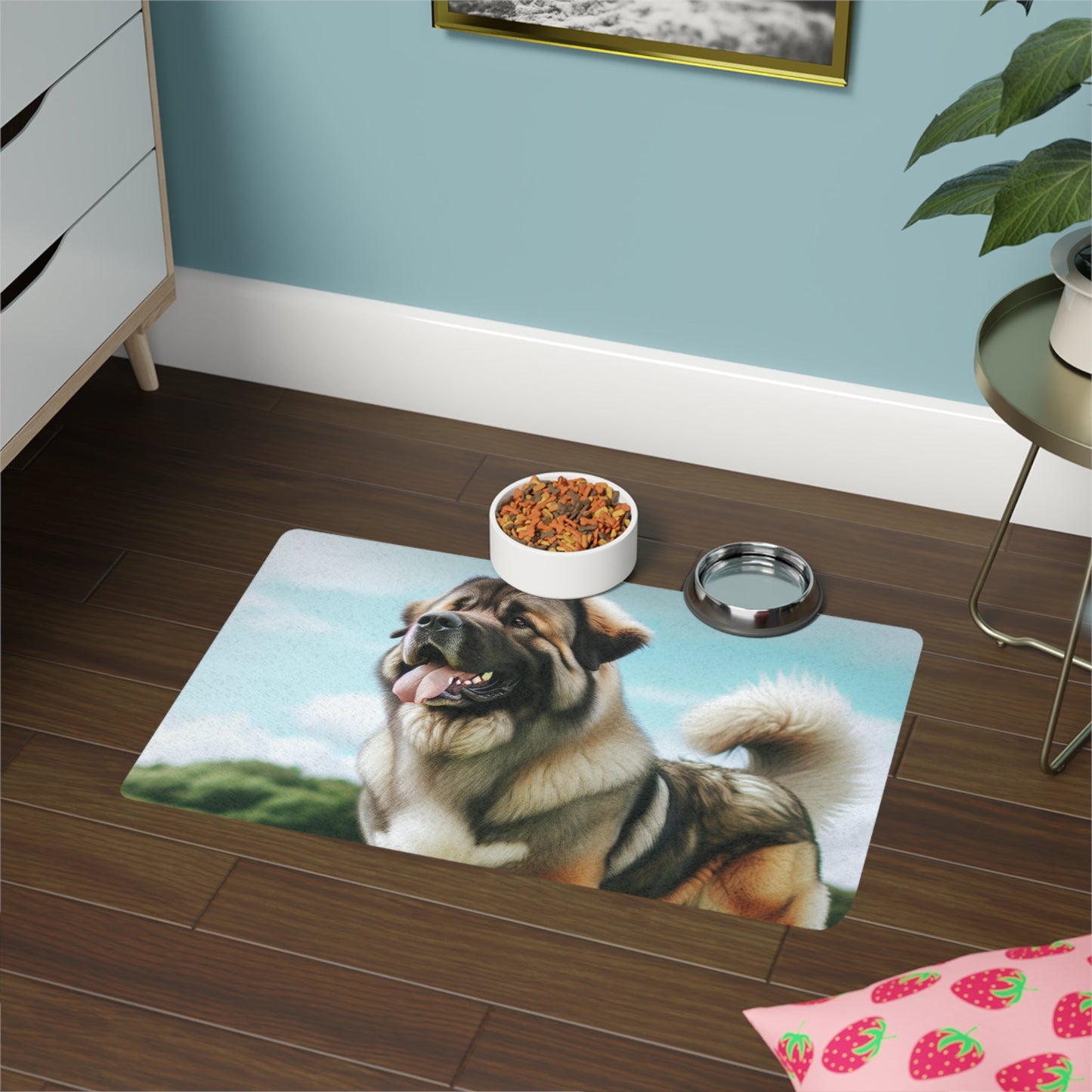 Non-Slip Pet Food Mat – Waterproof Feeding Mat for Dogs