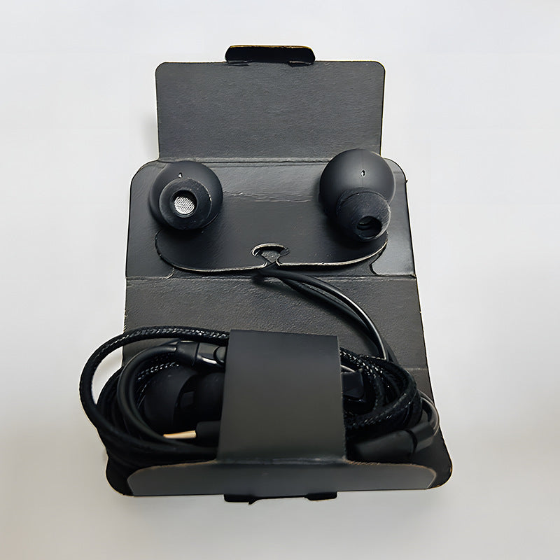 Headphone Earphone For Smart Phones with Stereo In-Ear Headset Wire Earphones