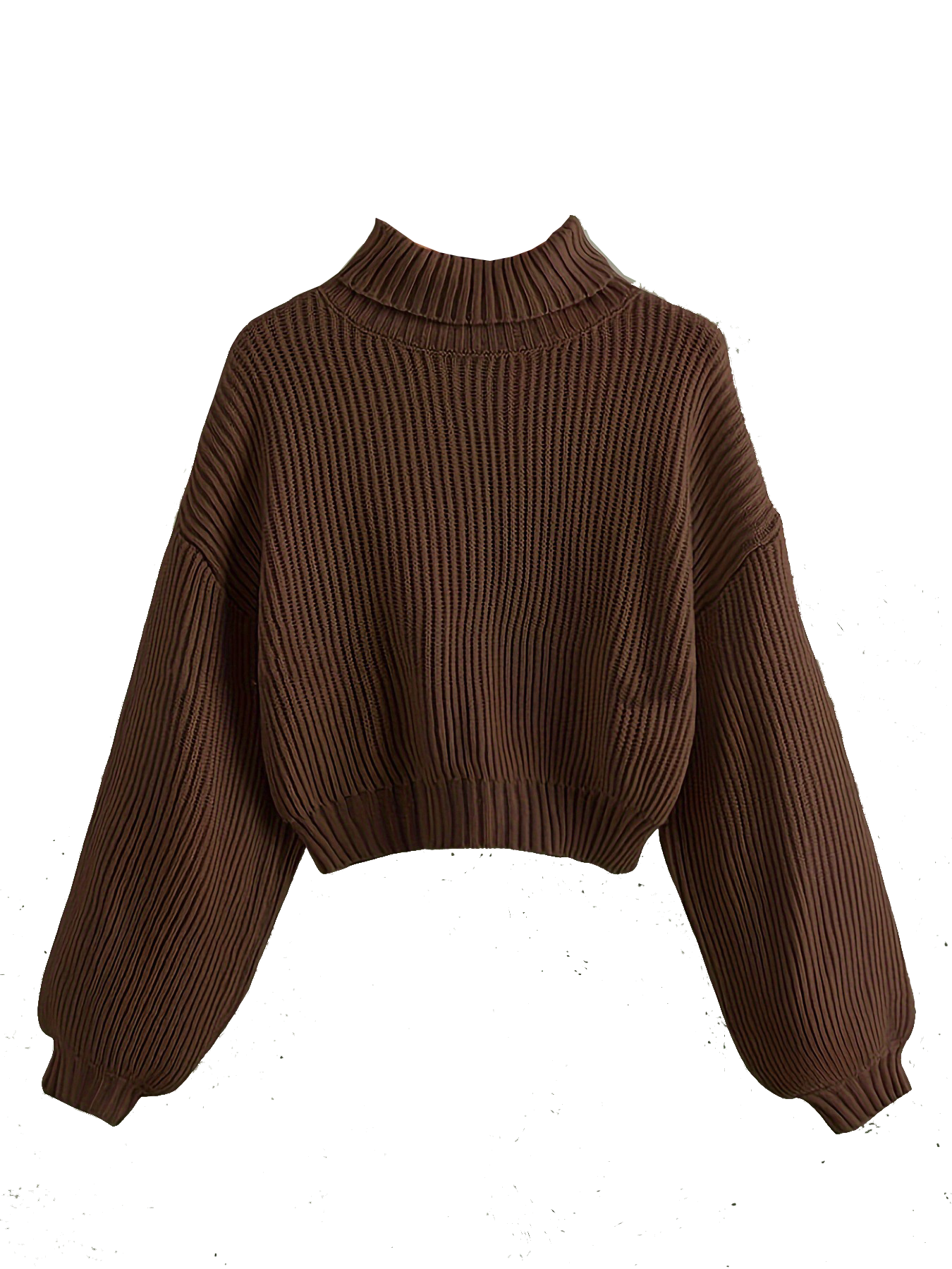 Turtle Neck Sweater Elegant Long Sleeve