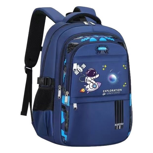 Large Capacity Backpacks For Boys Load-reducing School Bags For Elementary Students Wholesale