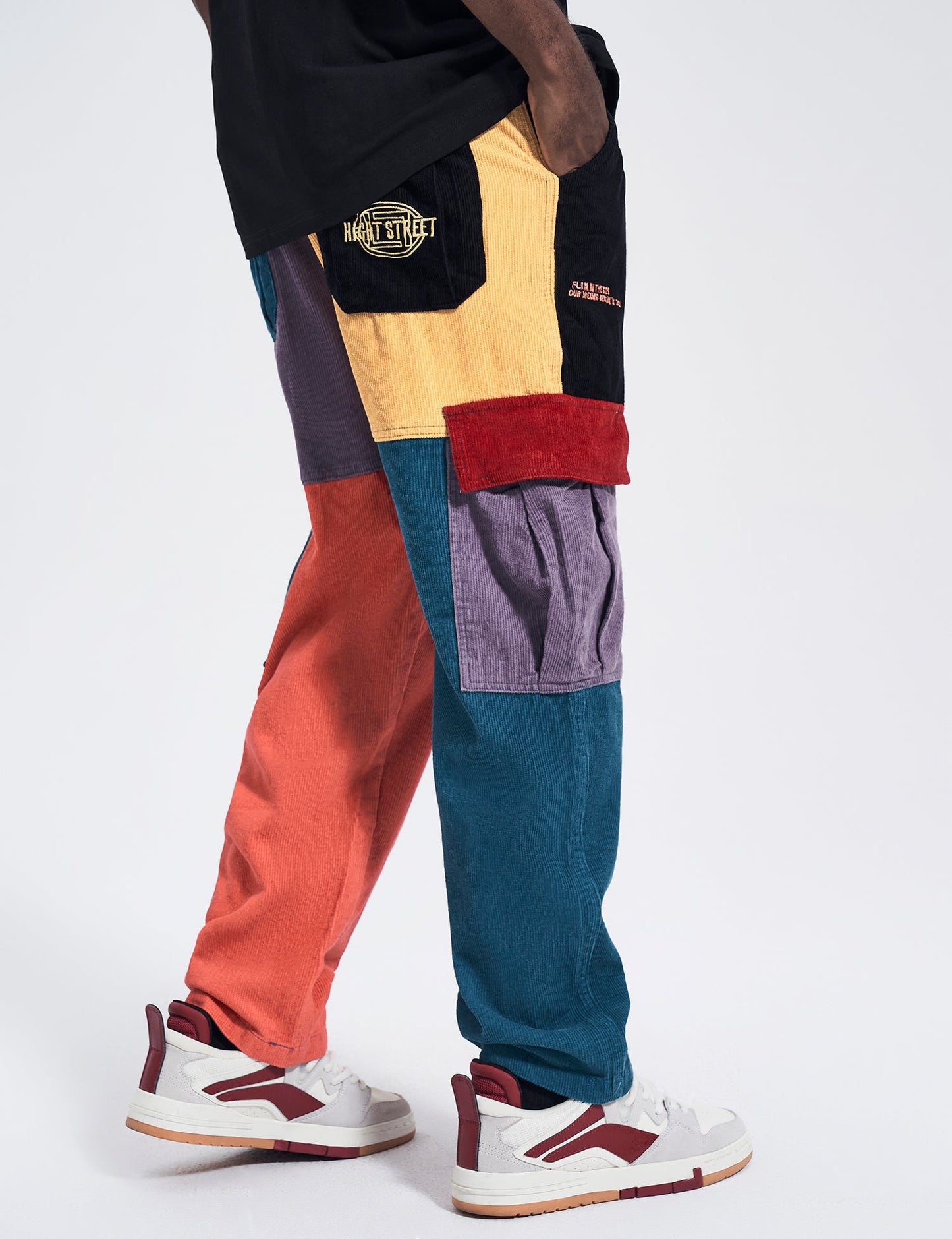 Pantalon cargo patchwork urbain NP2