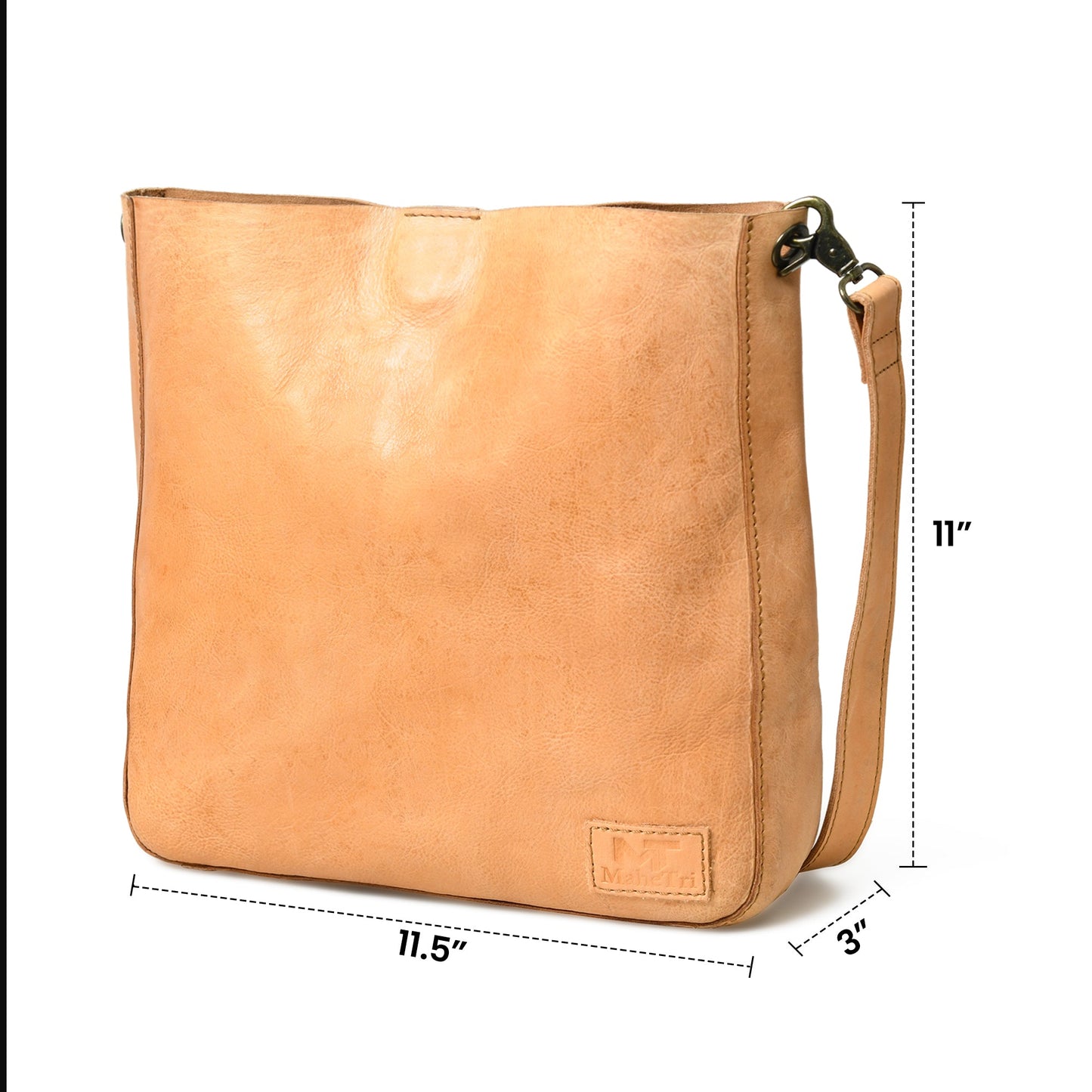 Sac bandoulière Serenity Everyday, couleur fauve
