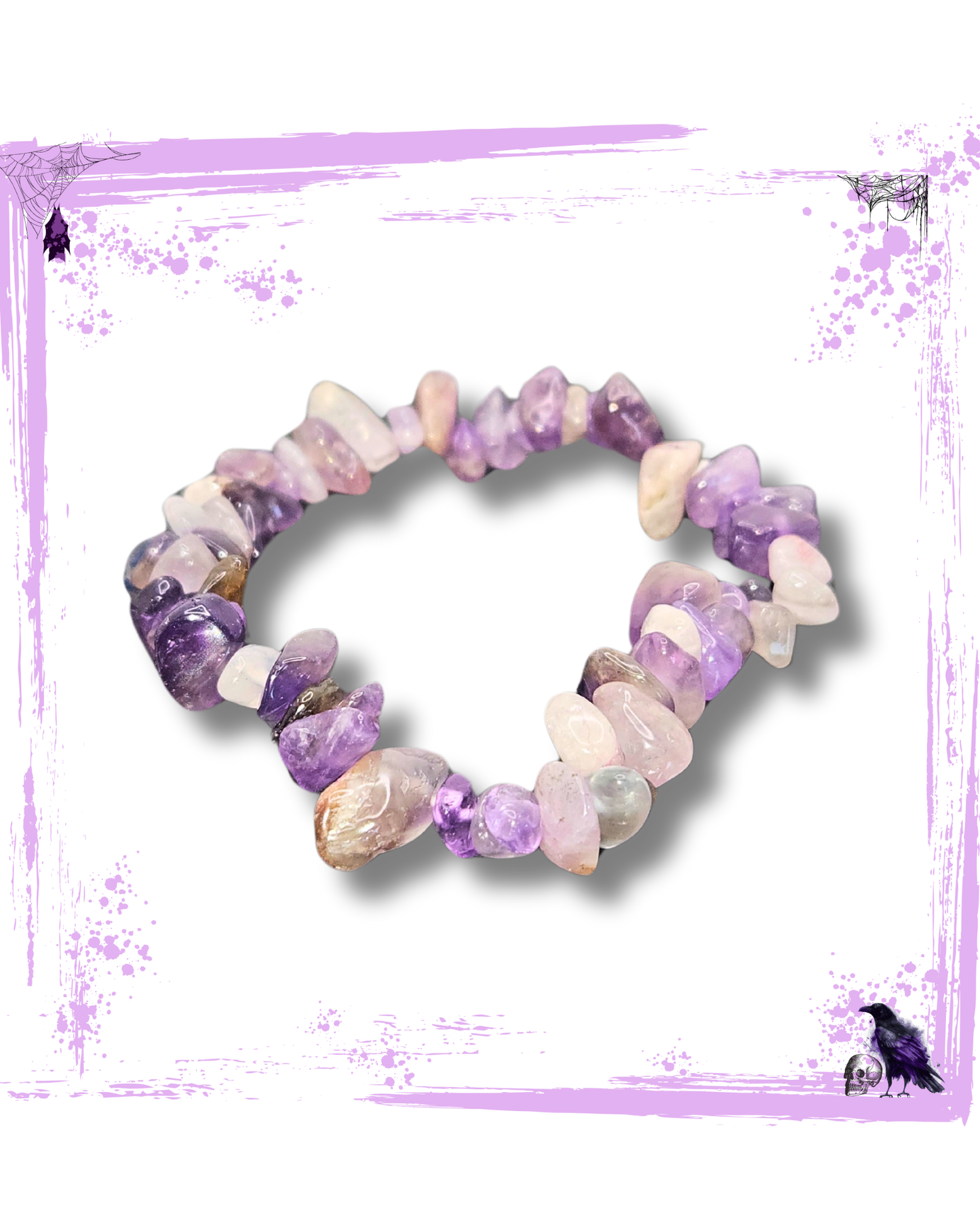 Bracelet en améthyste