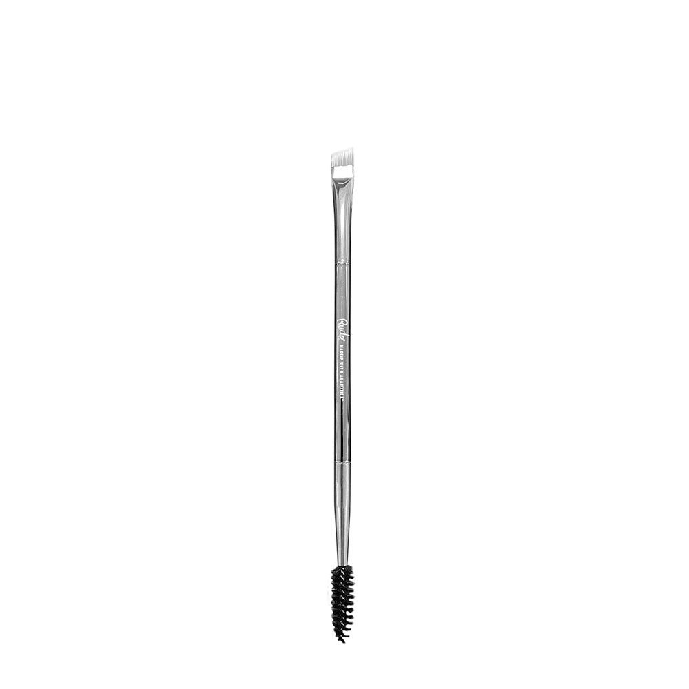 RUDE Silver Bullet Brush - Duo Eyebrow Brush - ThisandThatShoppe