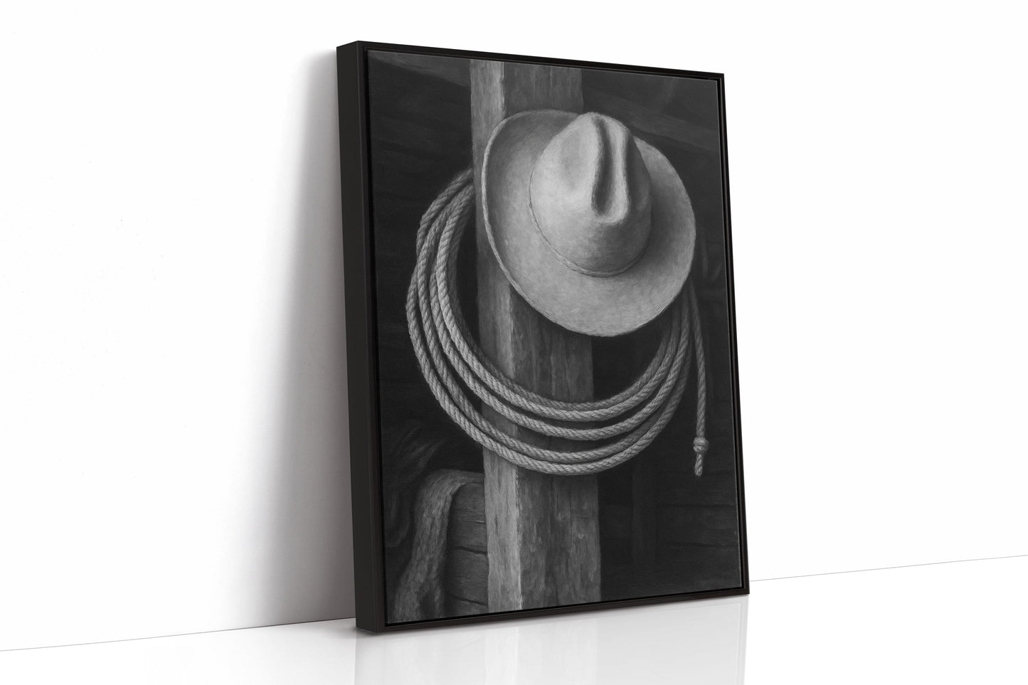 Cowboyhut und Lasso
