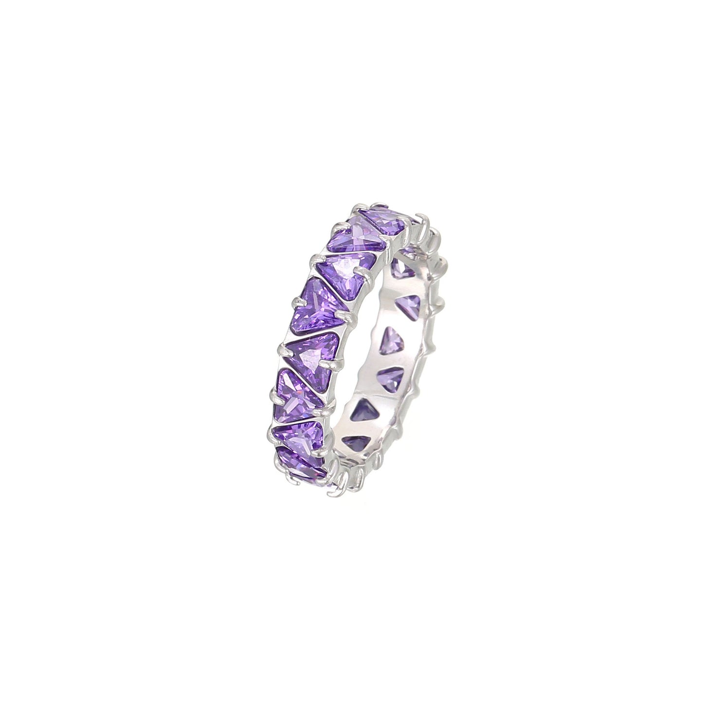 Fashionable Colorful Zircon Ring For Women