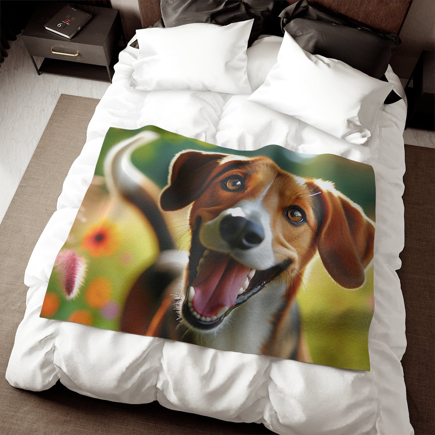 Sweatshirt Blanket – Plush Fleece Throw, 2 Size Options