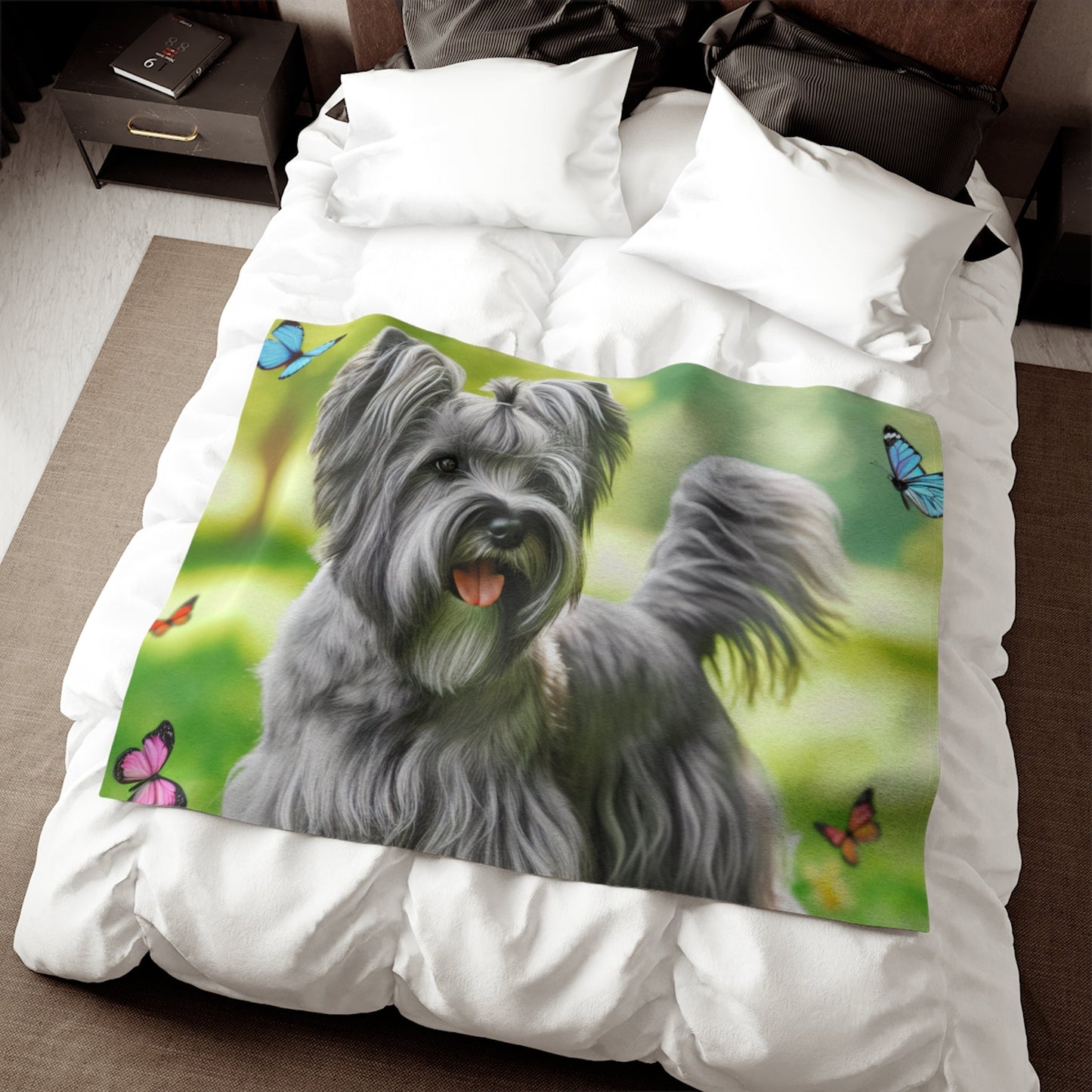 Sweatshirt Blanket – Plush Fleece Throw, 2 Size Options