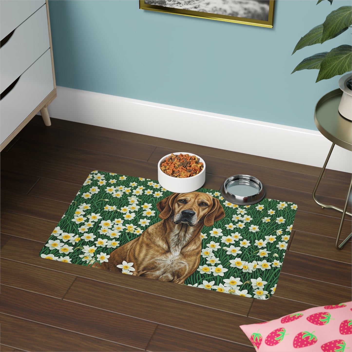 Non-Slip Pet Food Mat – Waterproof Feeding Mat for Dogs
