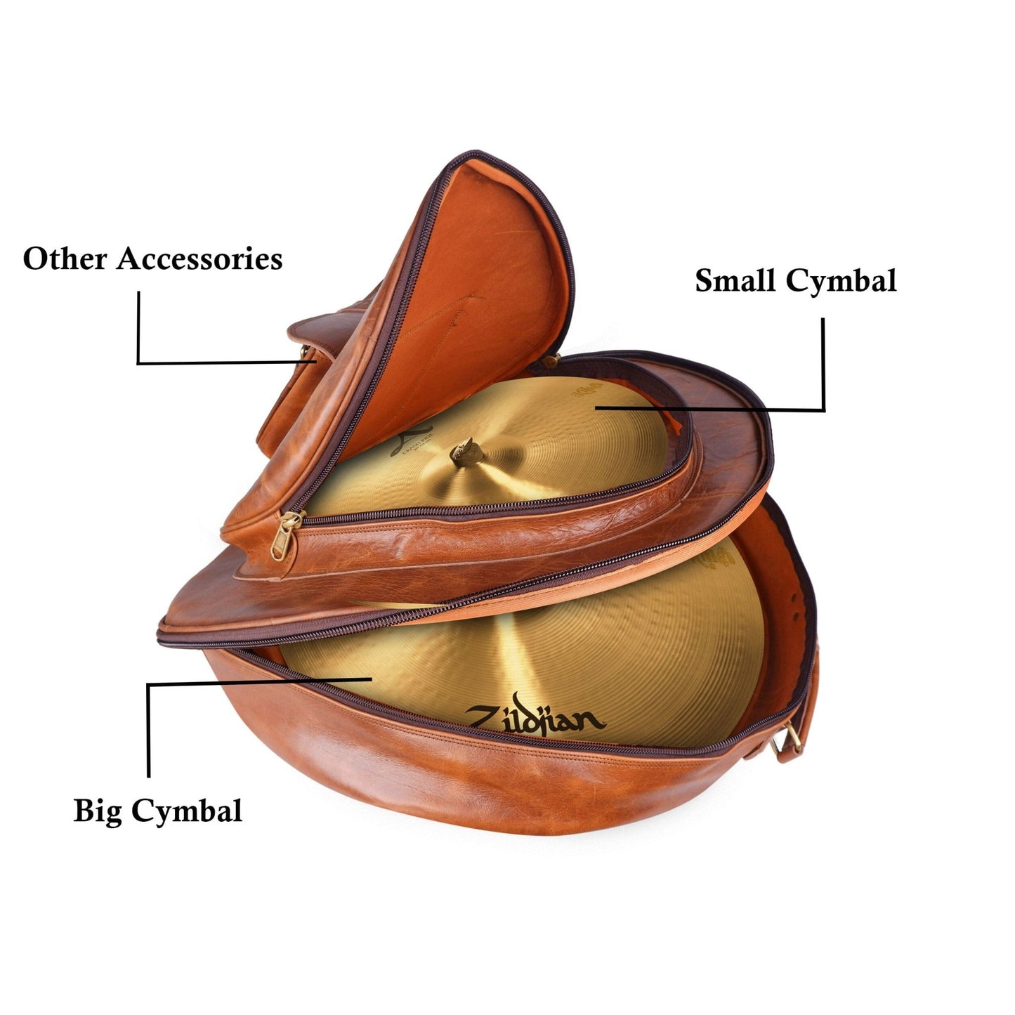 Rustic Buffalo Cymbal Case - ThisandThatShoppe