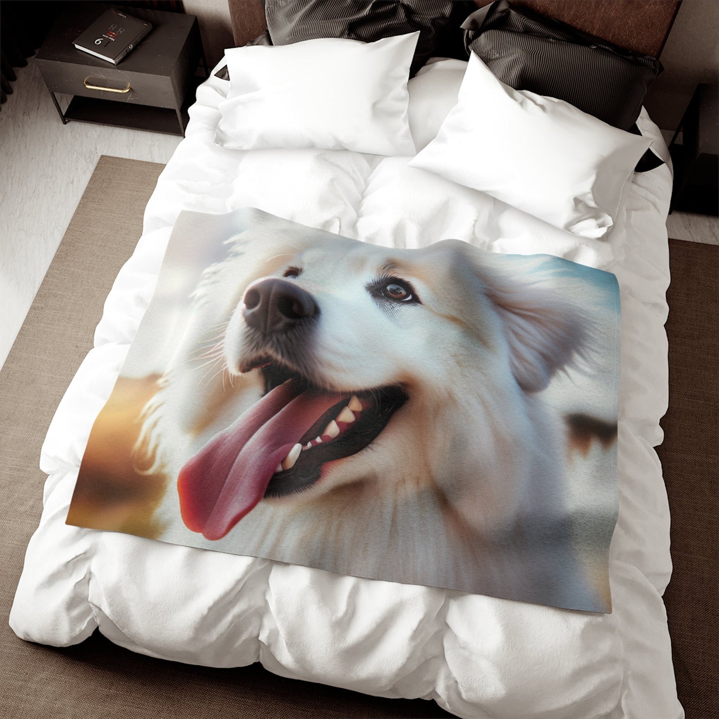 Couverture polaire – Jeté en peluche, 2 options de taille